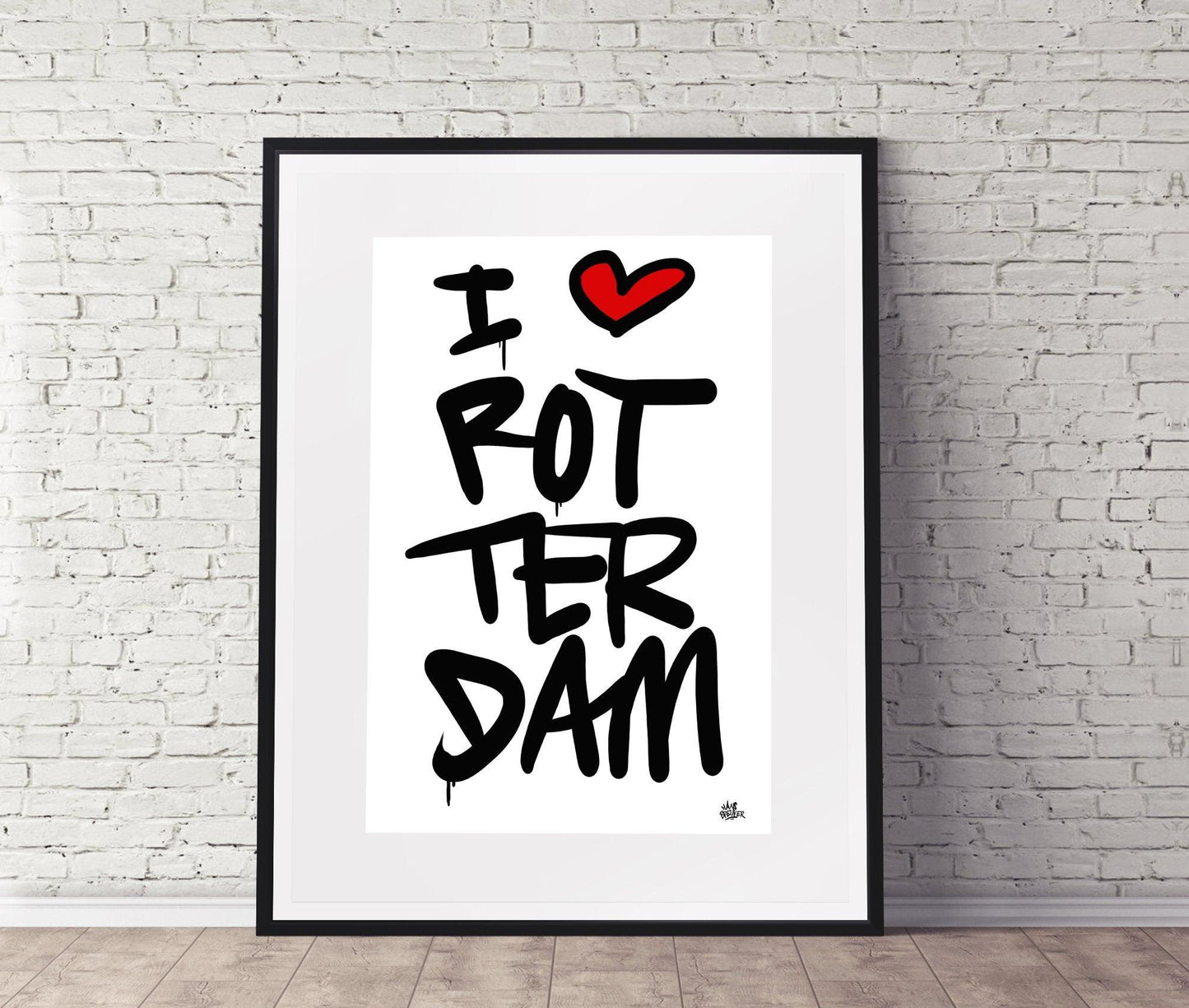 Poster Rotterdam - Hans Breuker