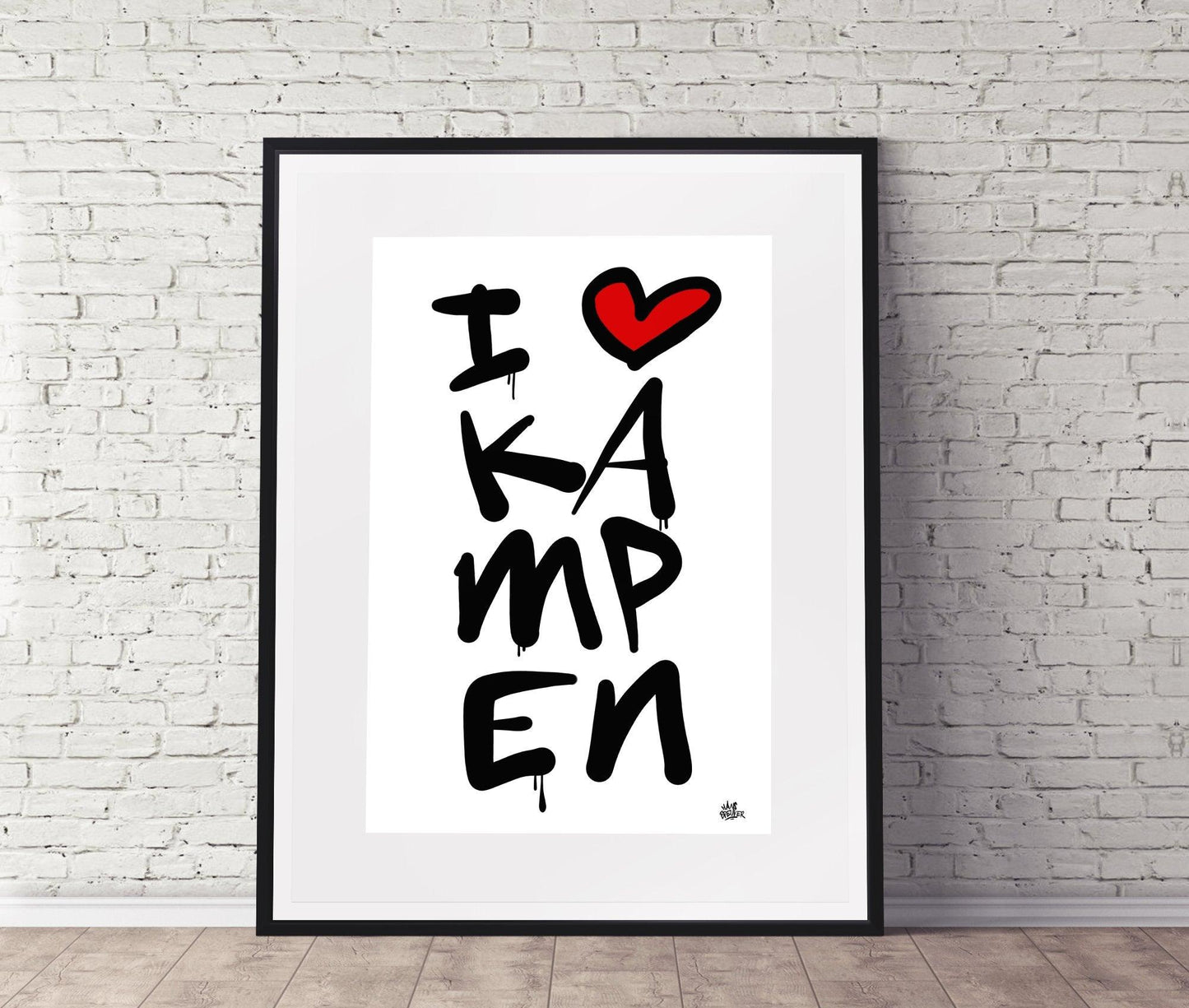 Poster Kampen - Hans Breuker