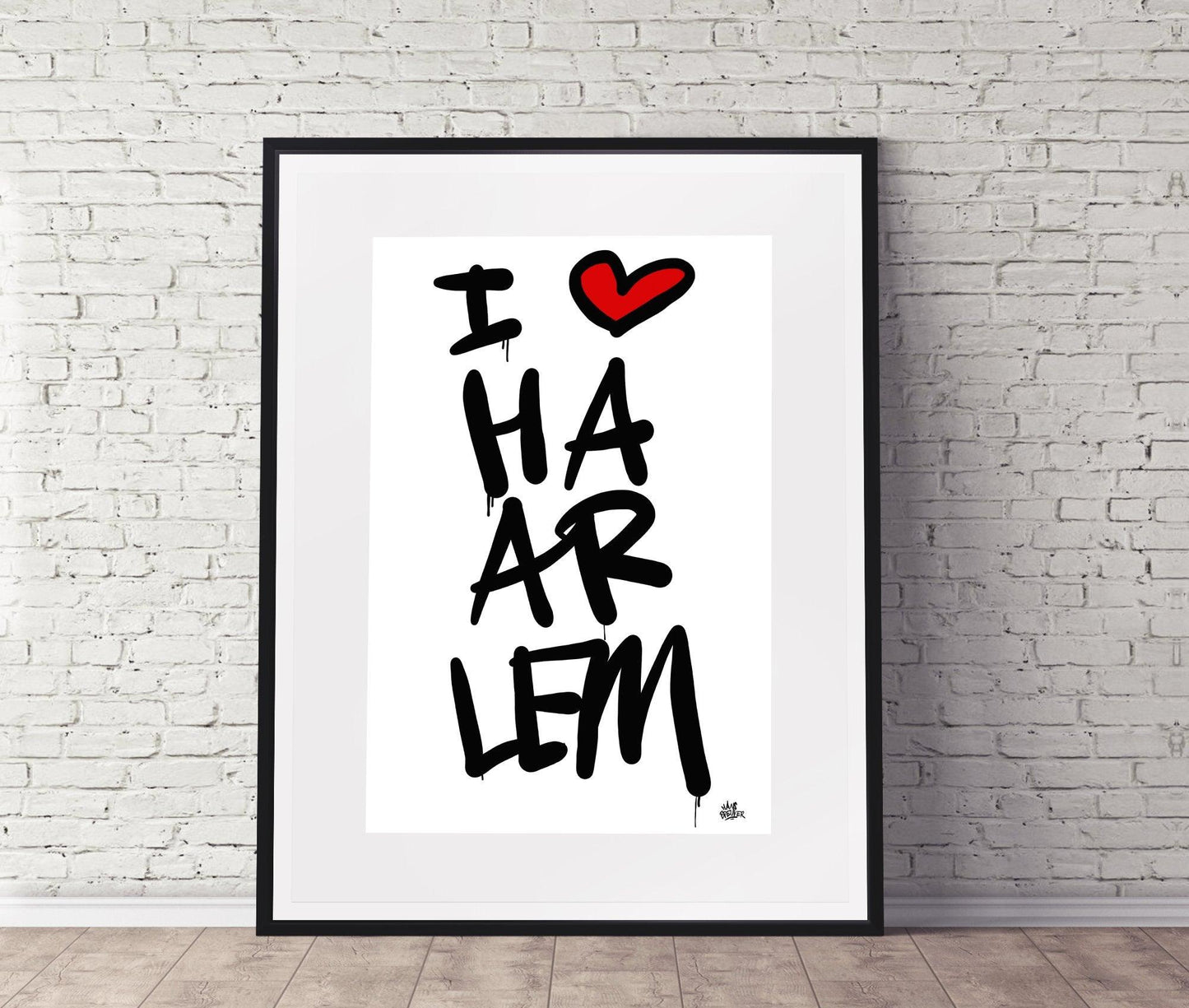 Poster Haarlem - Hans Breuker