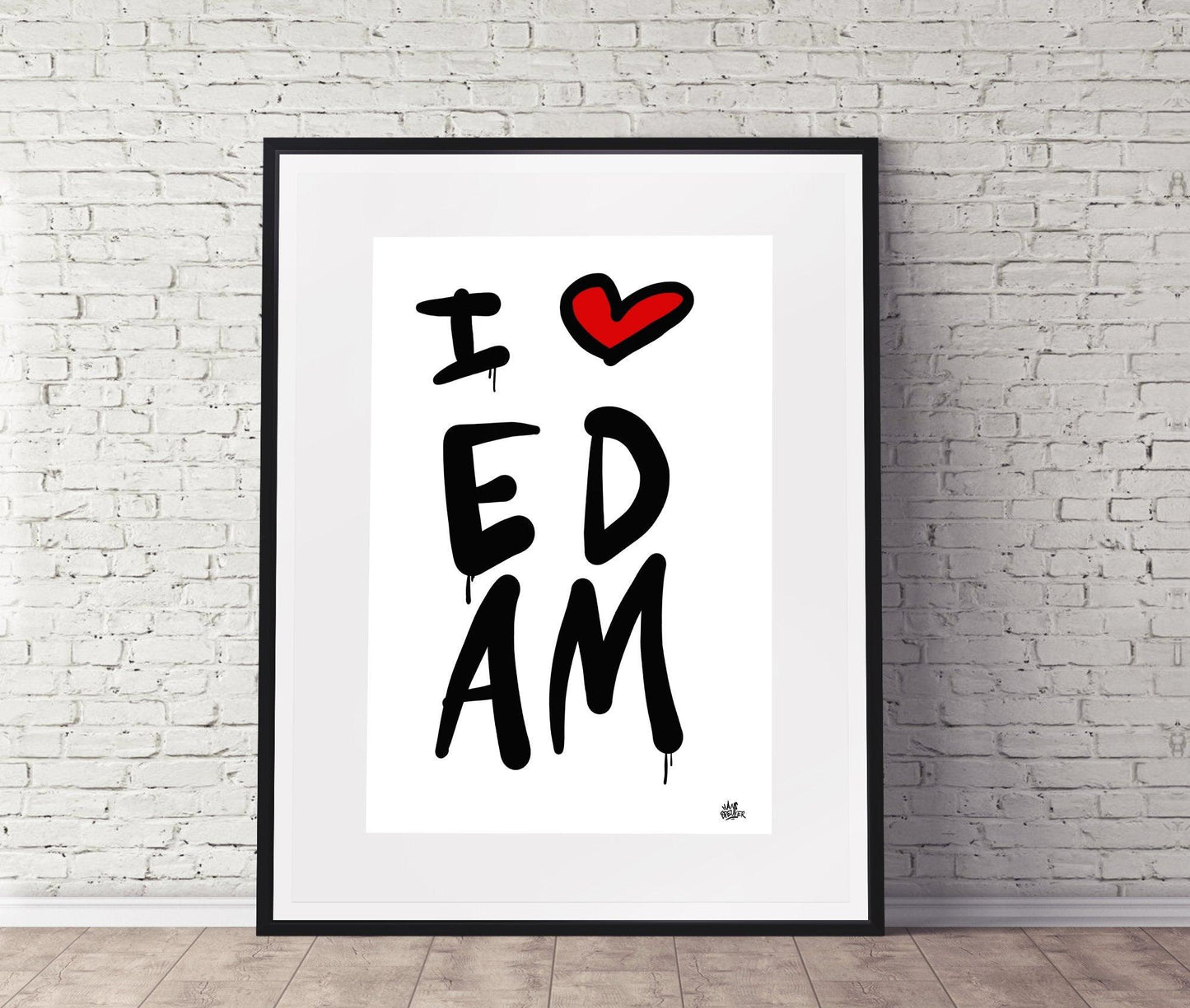 Poster Edam - Hans Breuker