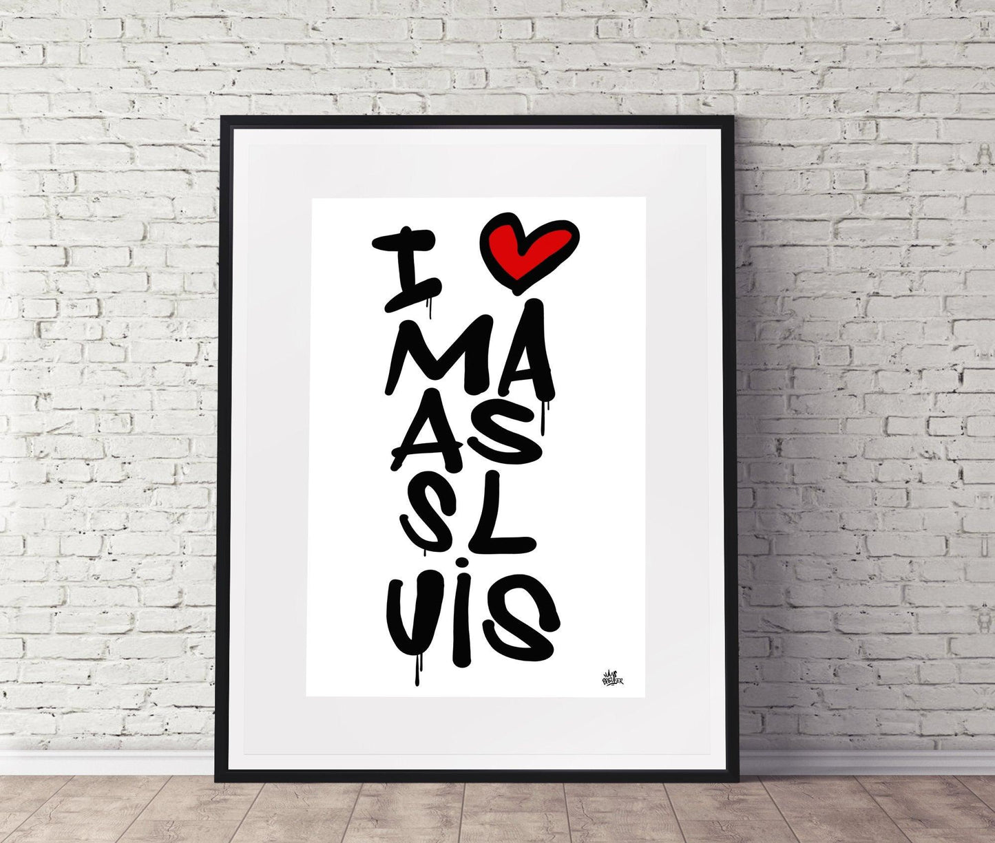 Poster Maassluis - Hans Breuker