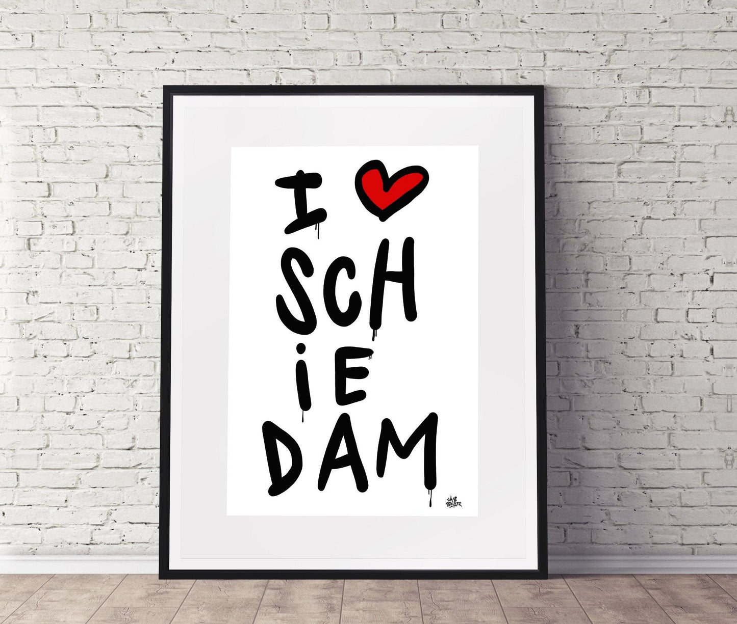 Poster Schiedam - Hans Breuker