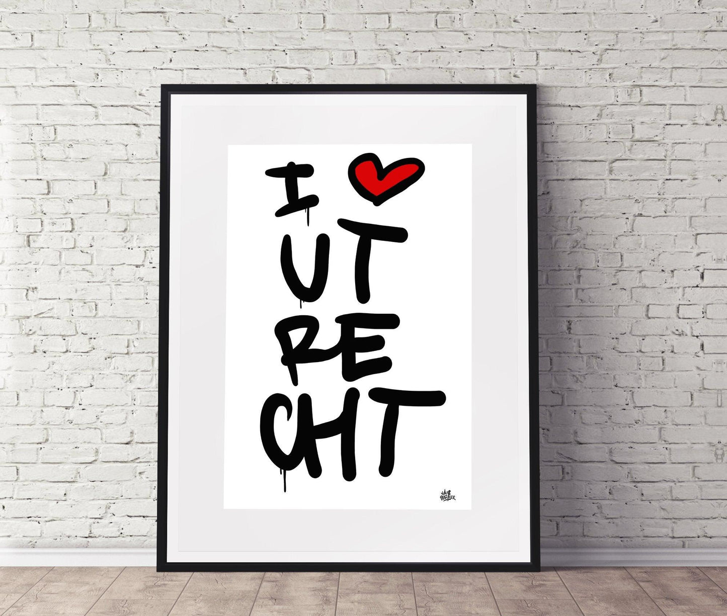 Poster Utrecht - Hans Breuker