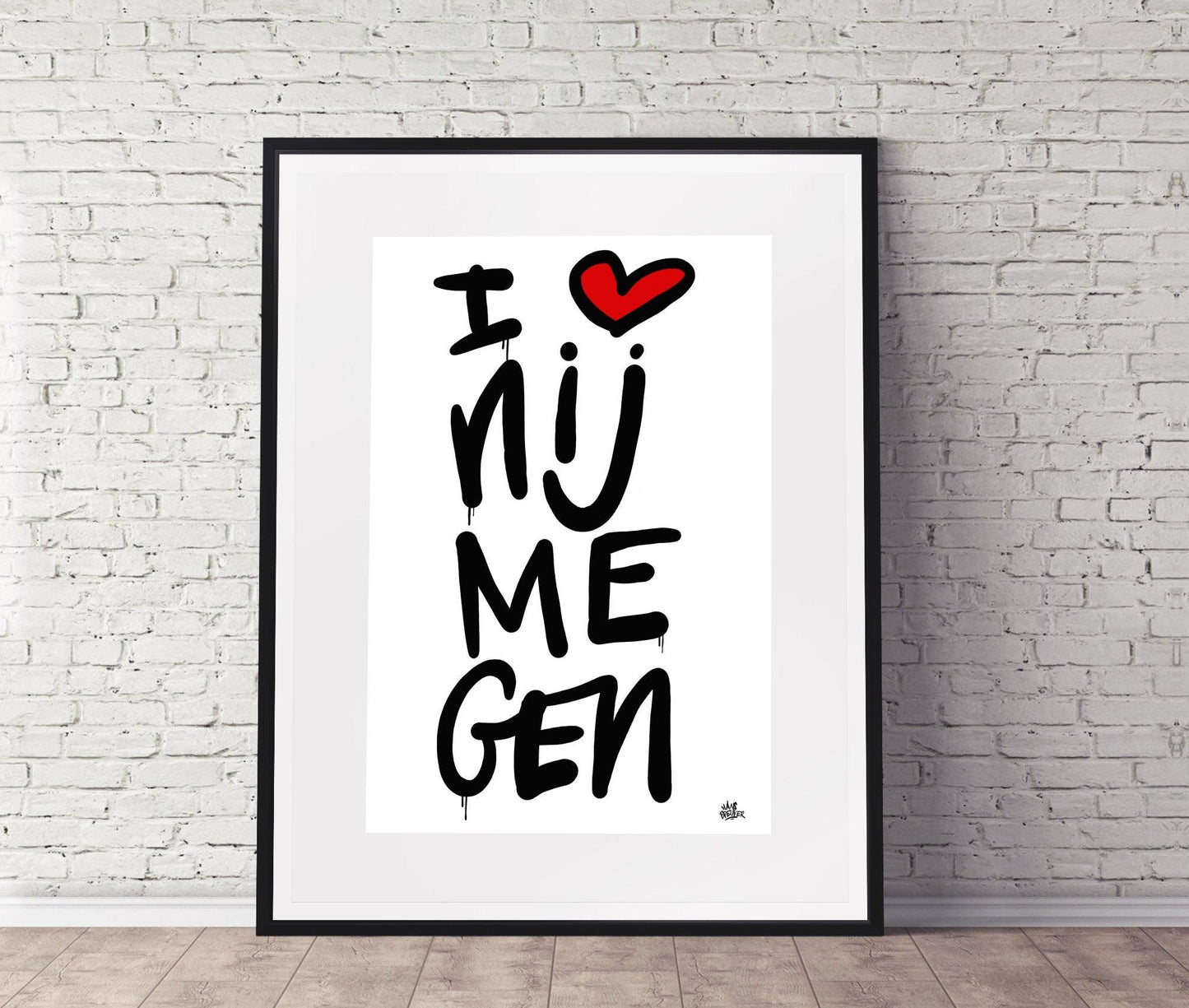 Poster Nijmegen - Hans Breuker