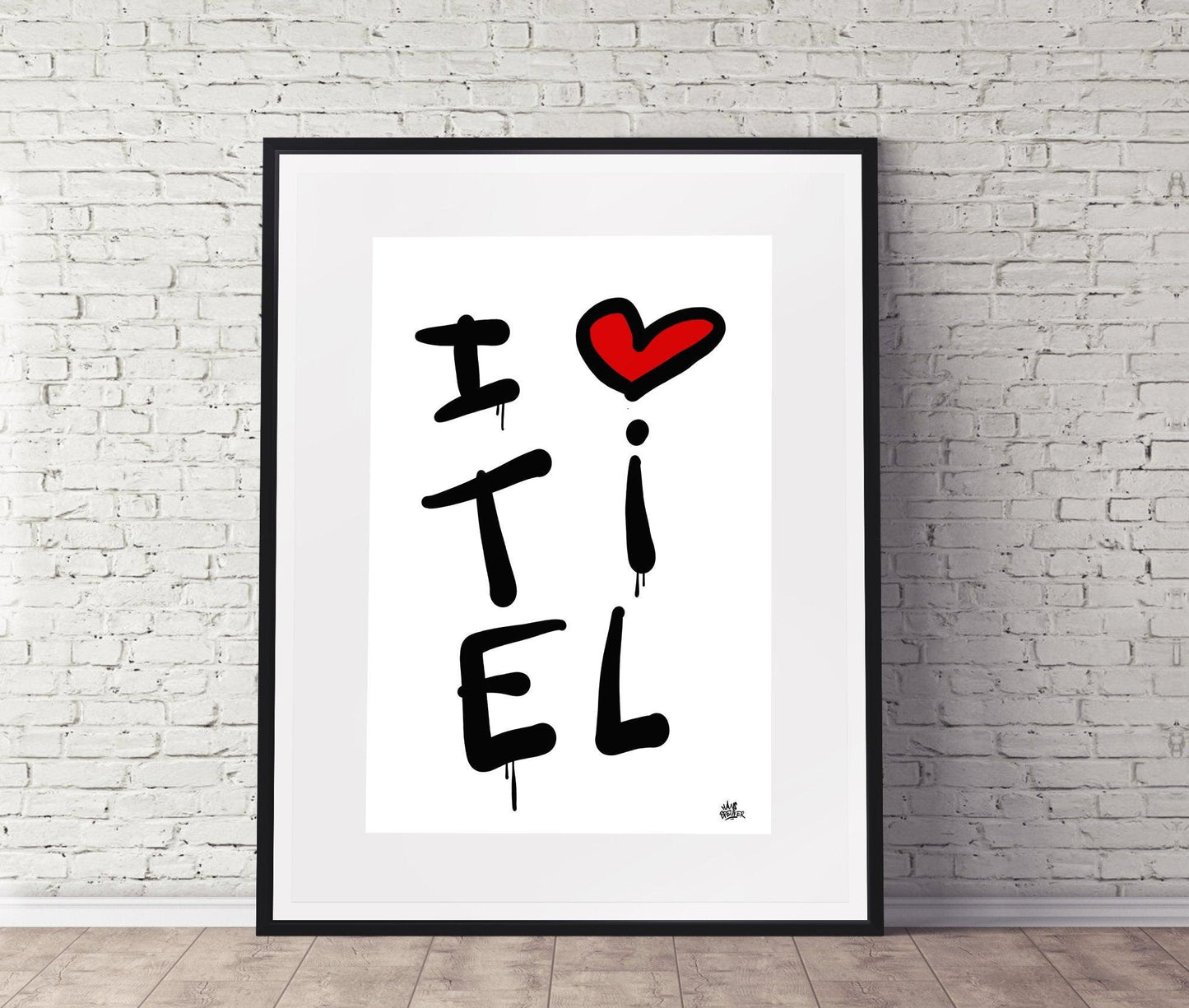 Poster Tiel - Hans Breuker