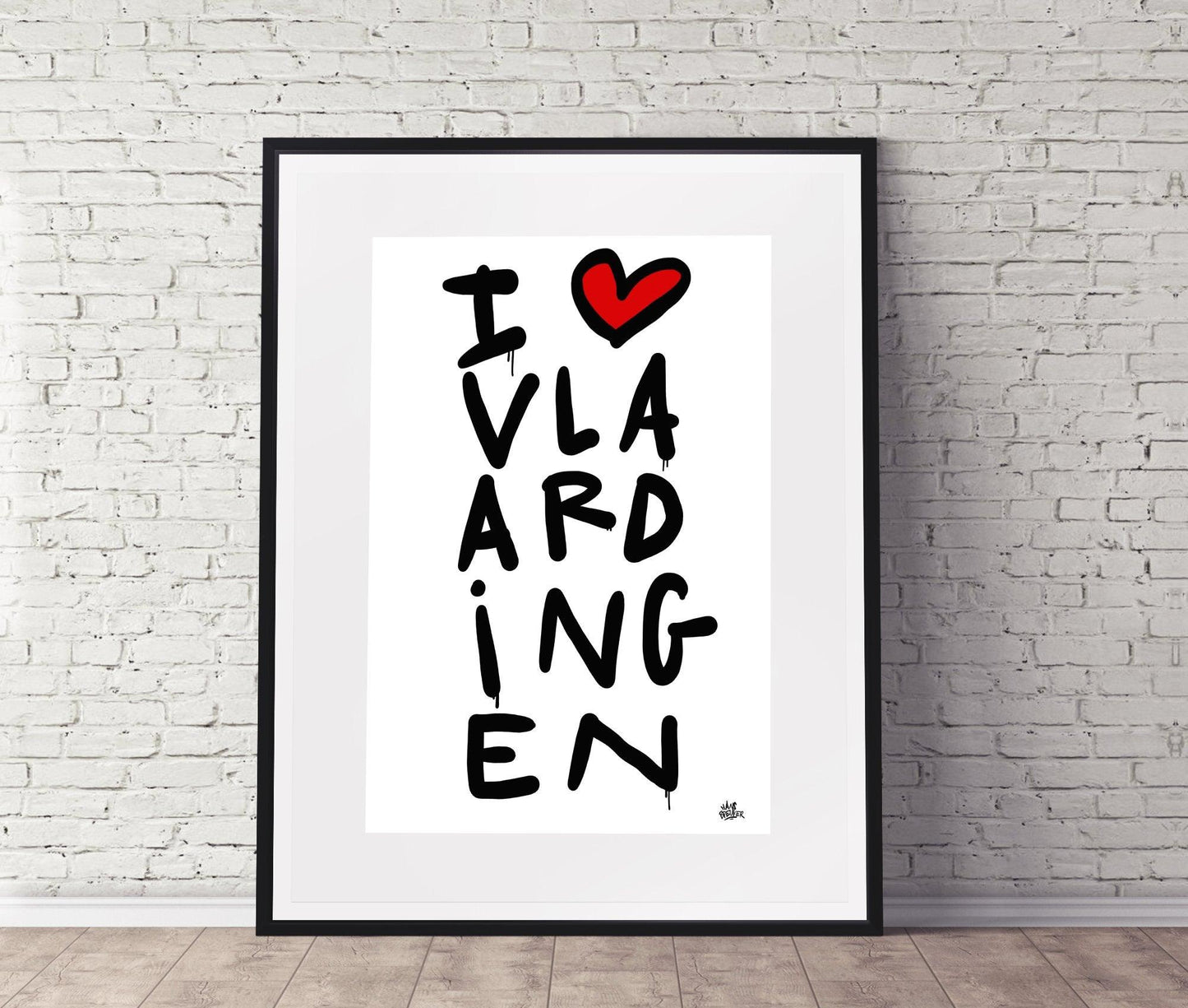 Poster Vlaardingen - Hans Breuker