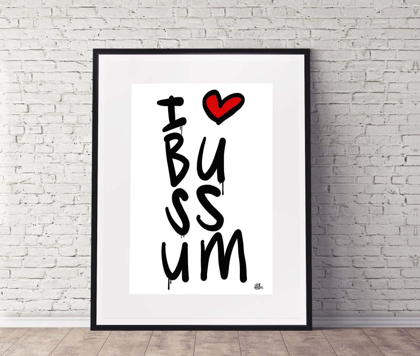 Poster Bussum - Hans Breuker