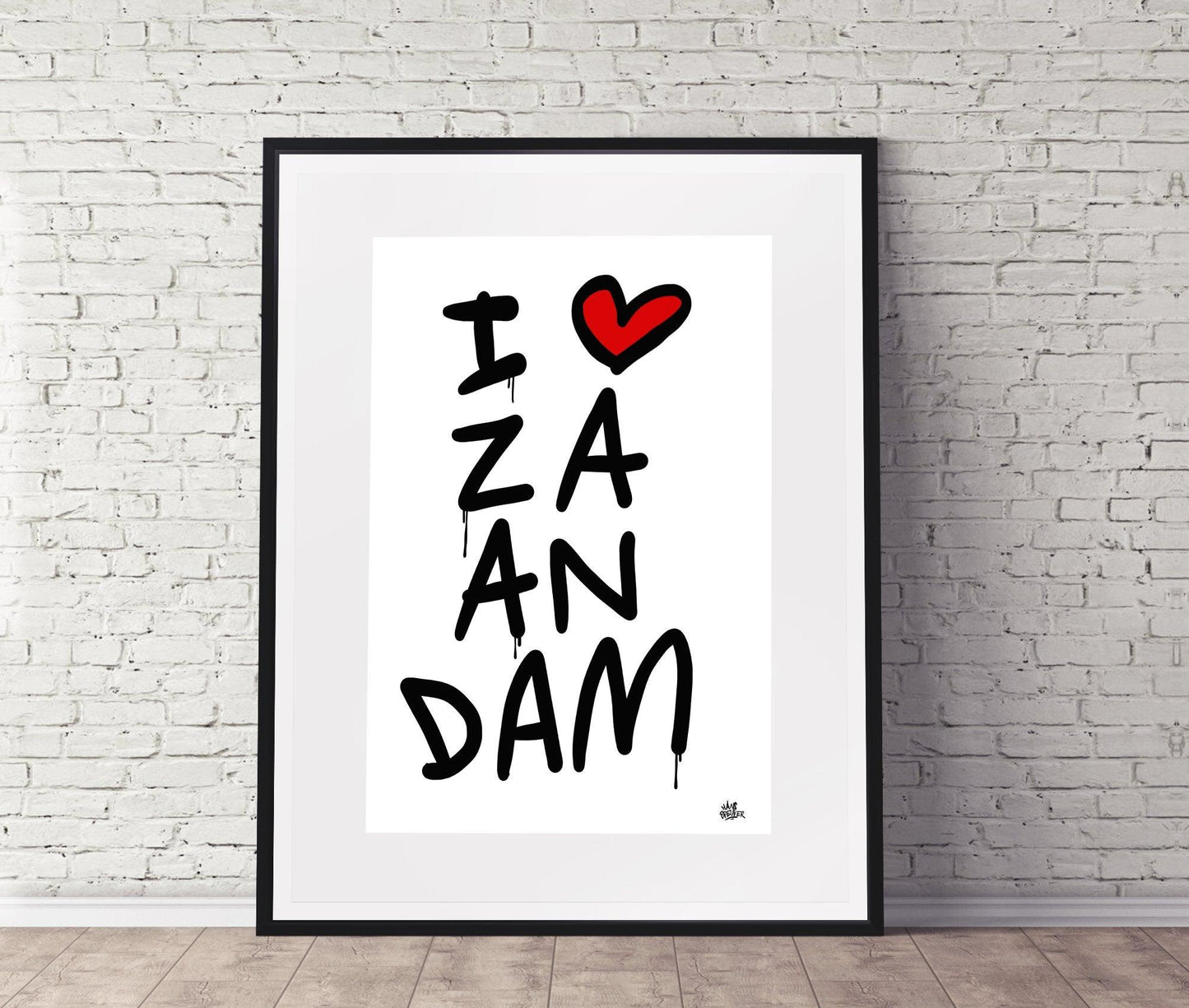 Poster Zaandam - Hans Breuker