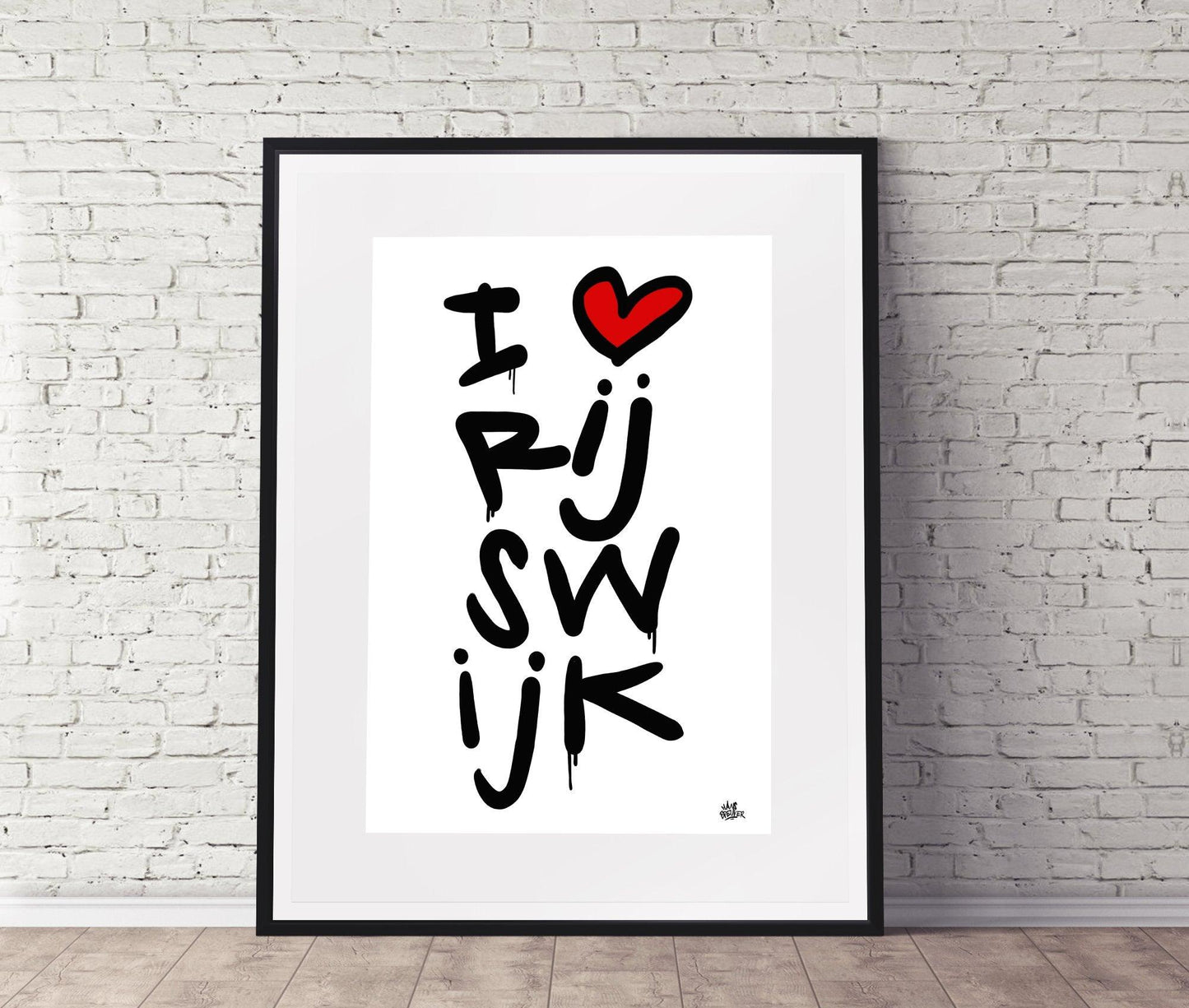 Poster Rijswijk - Hans Breuker