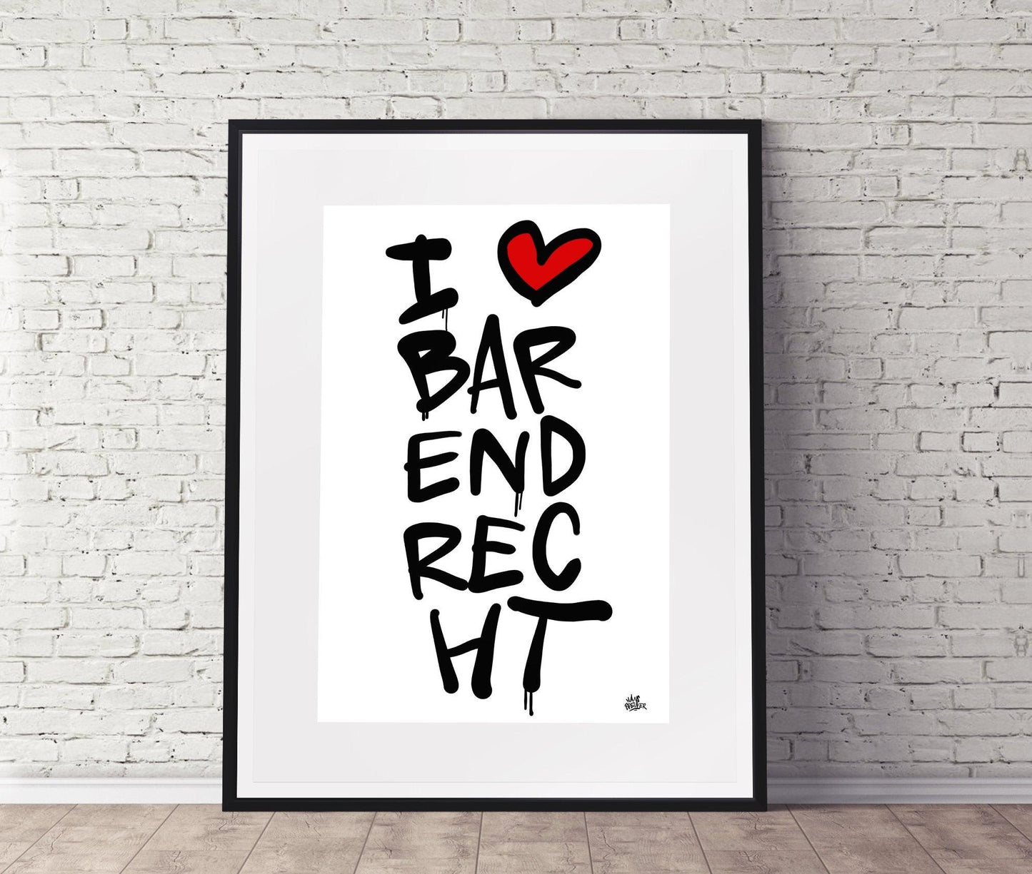 Poster Barendrecht - Hans Breuker