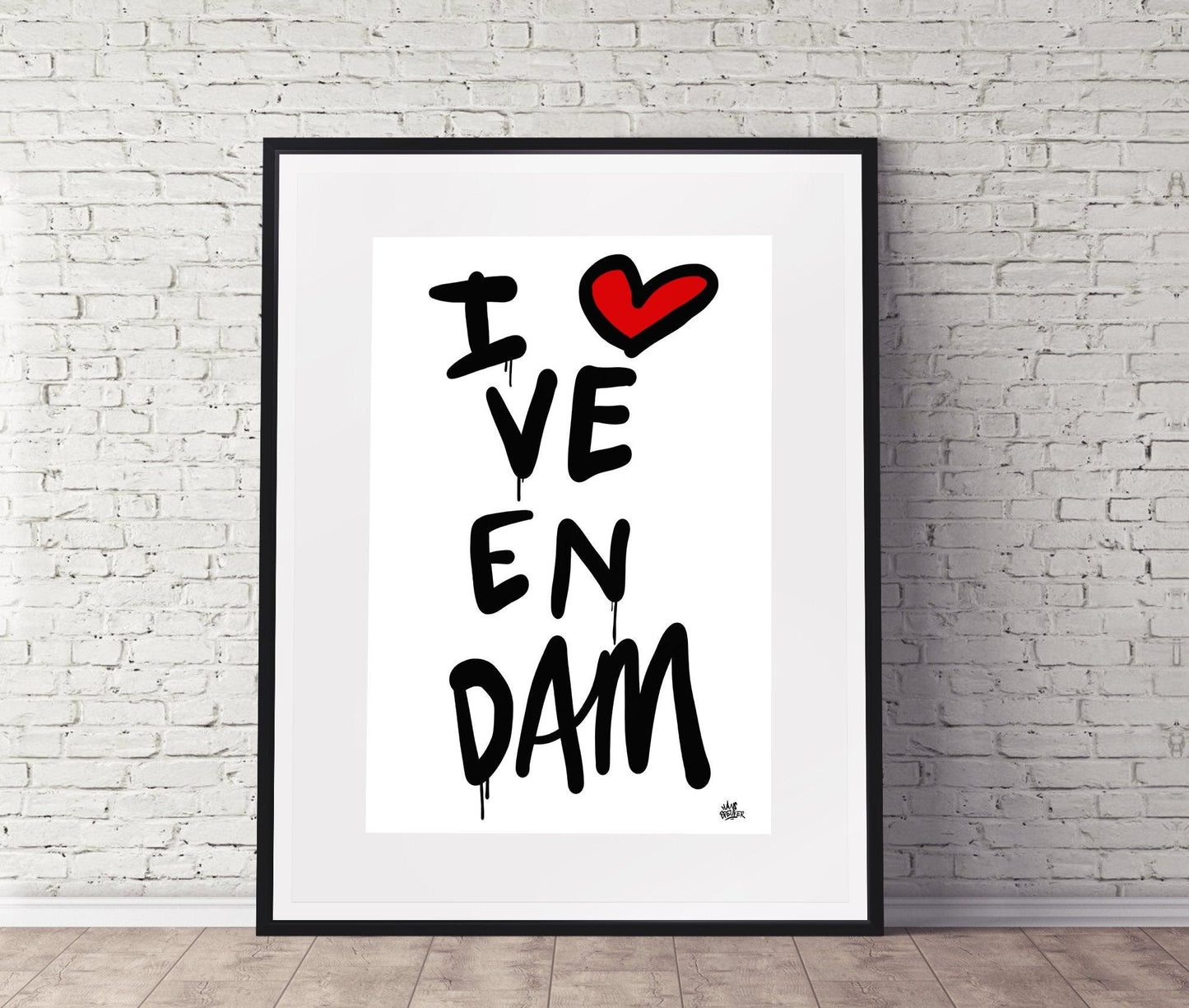 Poster Veendam - Hans Breuker