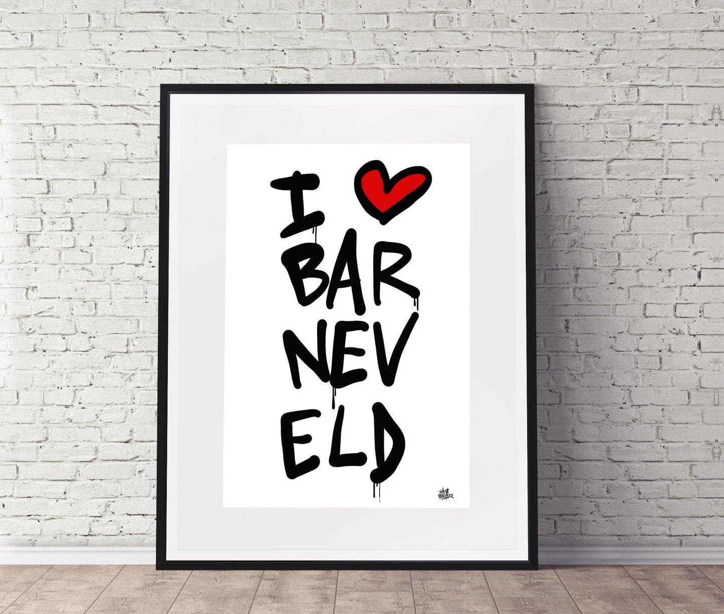 Poster Barneveld - Hans Breuker