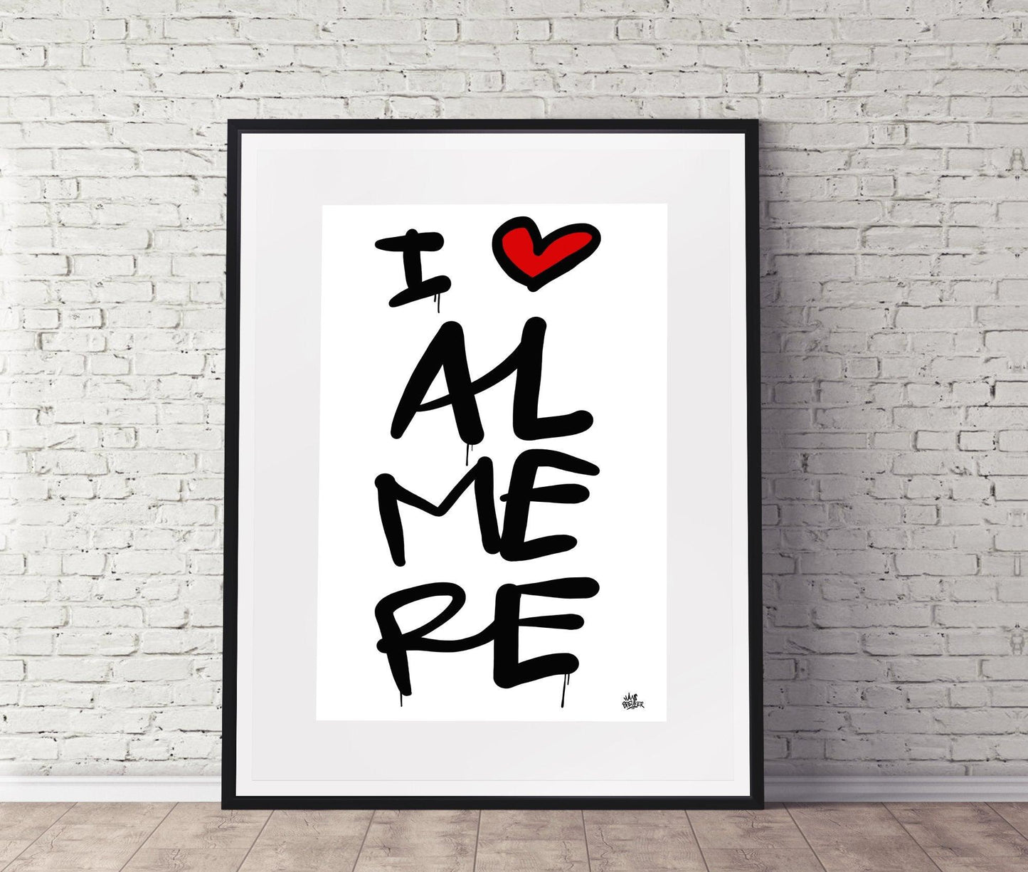 Poster Almere - Hans Breuker