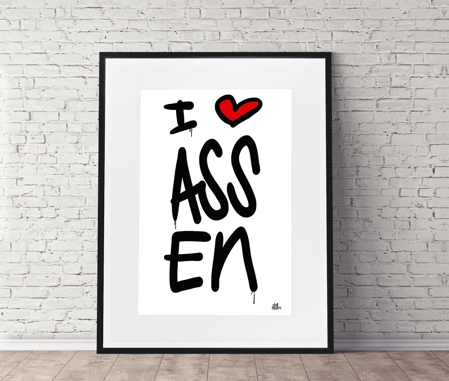 Poster Assen - Hans Breuker