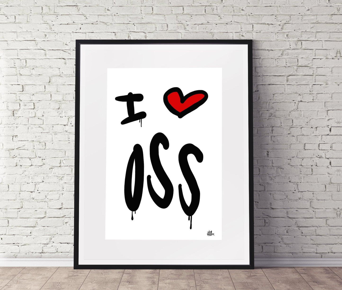 Poster Oss - Hans Breuker