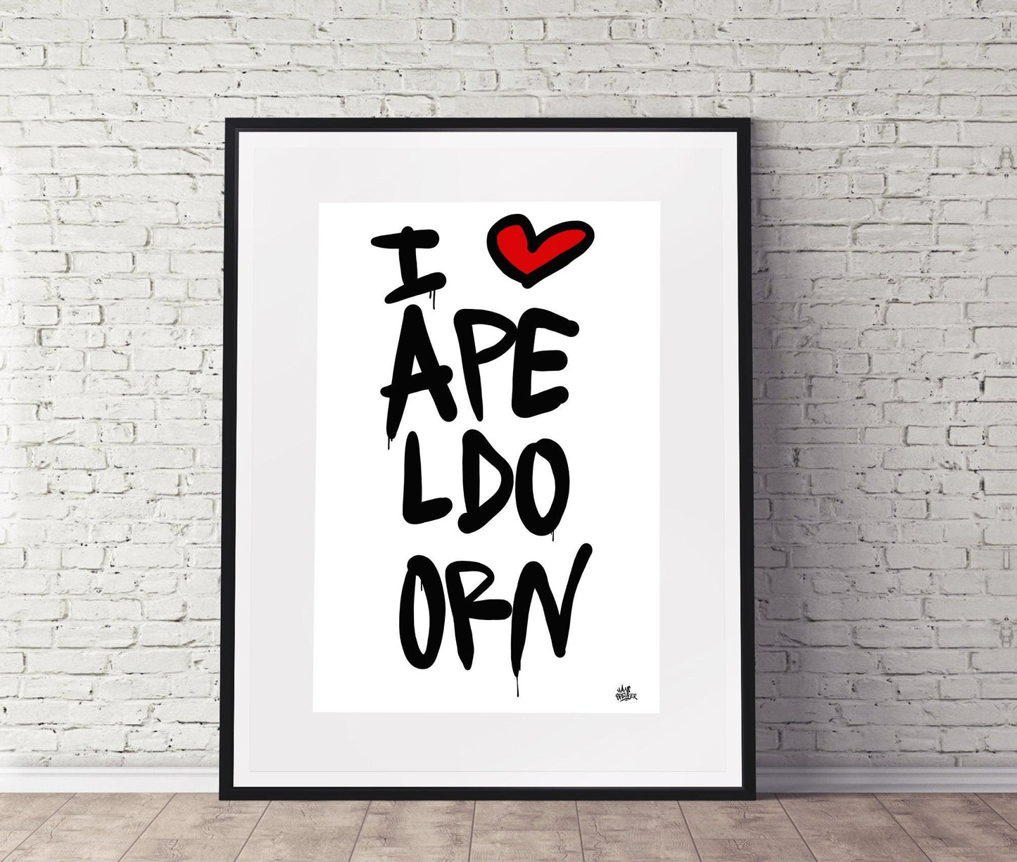 Poster Apeldoorn - Hans Breuker