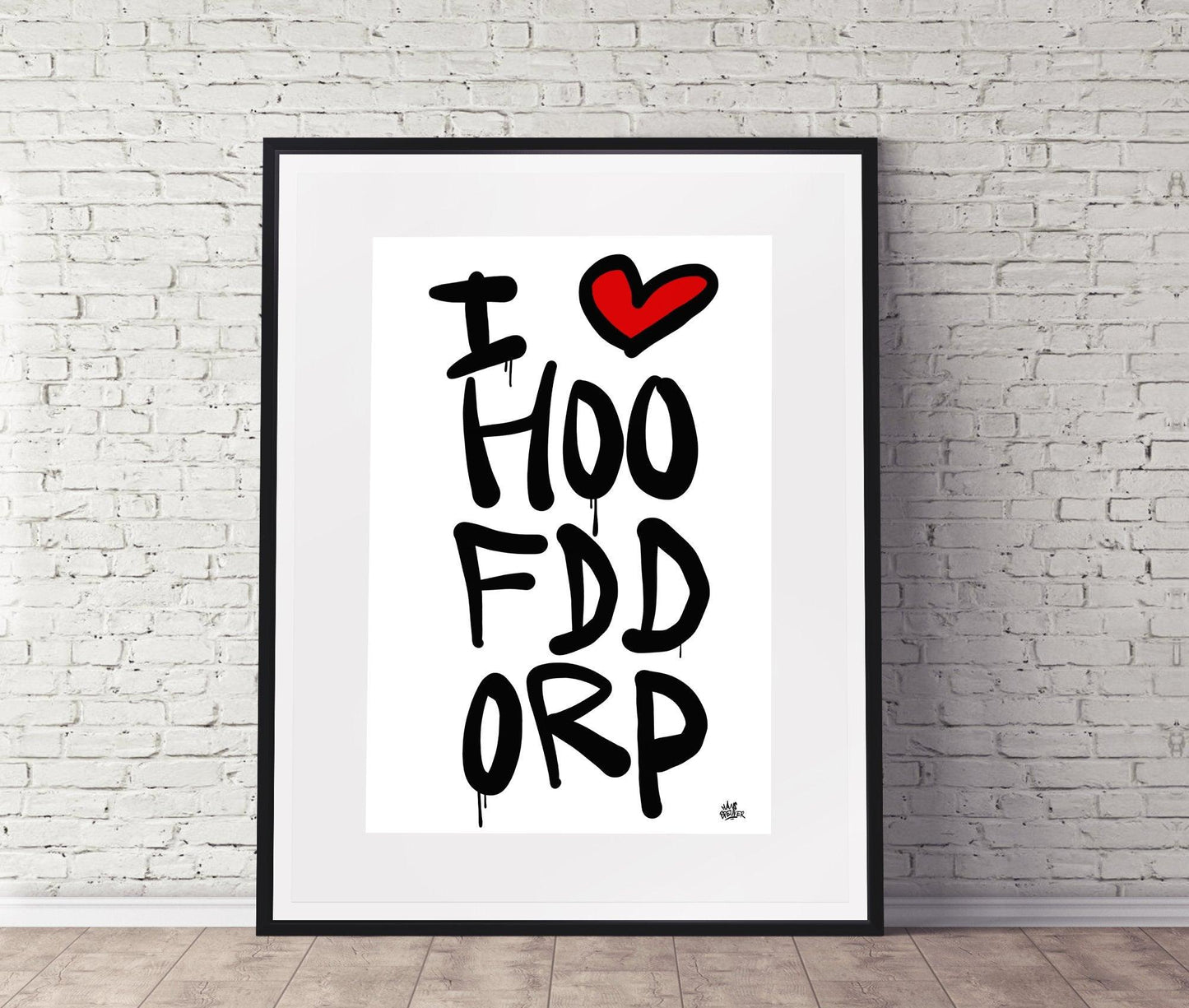 Poster Hoofddorp - Hans Breuker