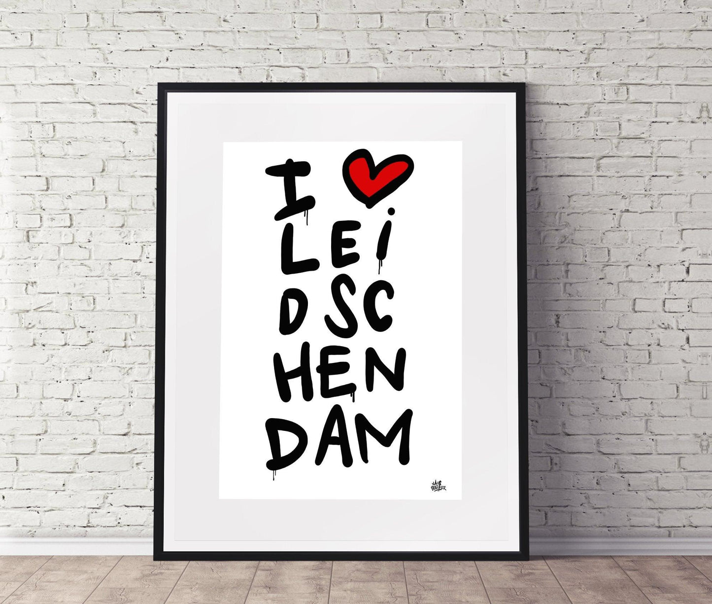 Poster Leidschendam - Hans Breuker