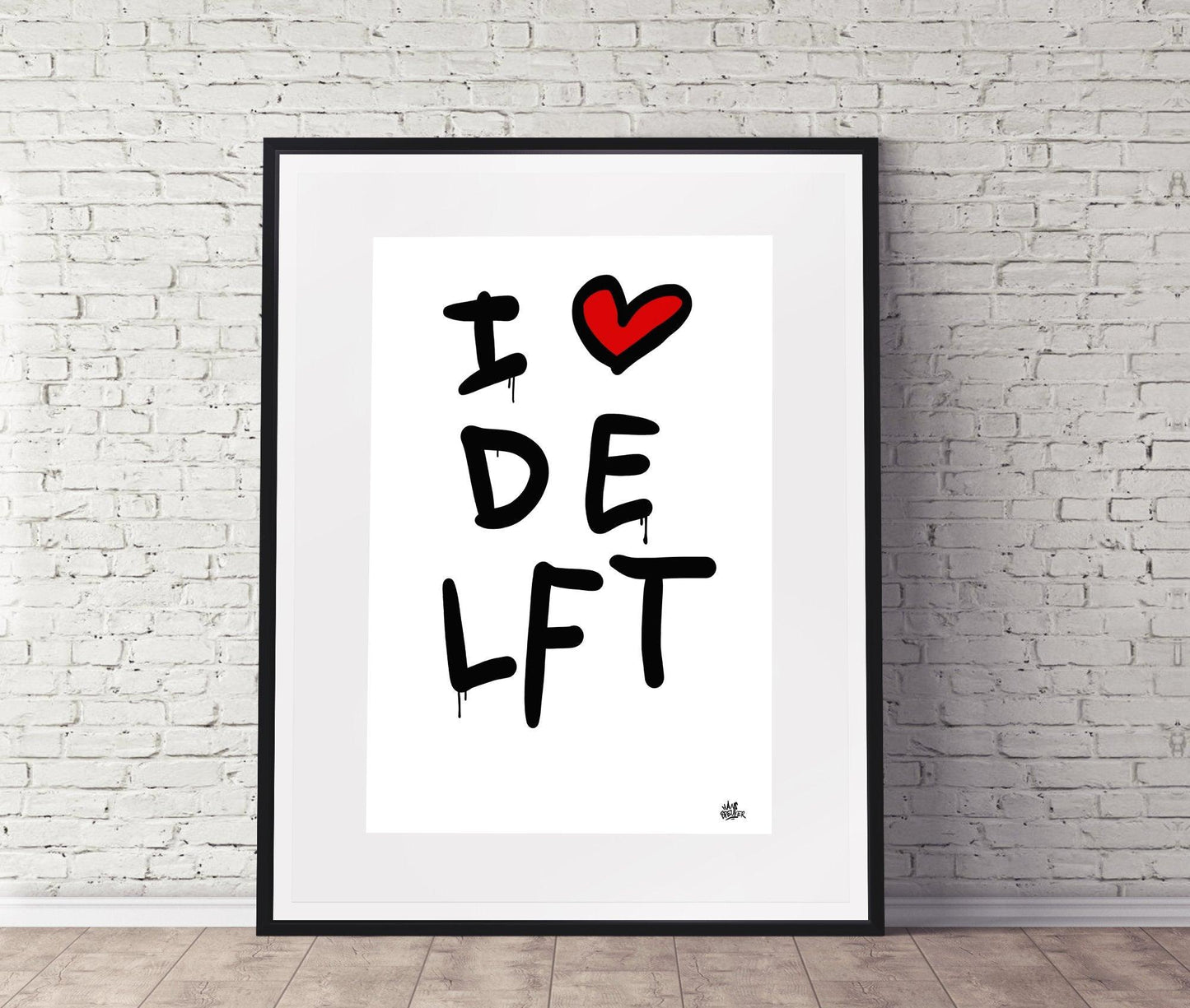 Poster Delft - Hans Breuker