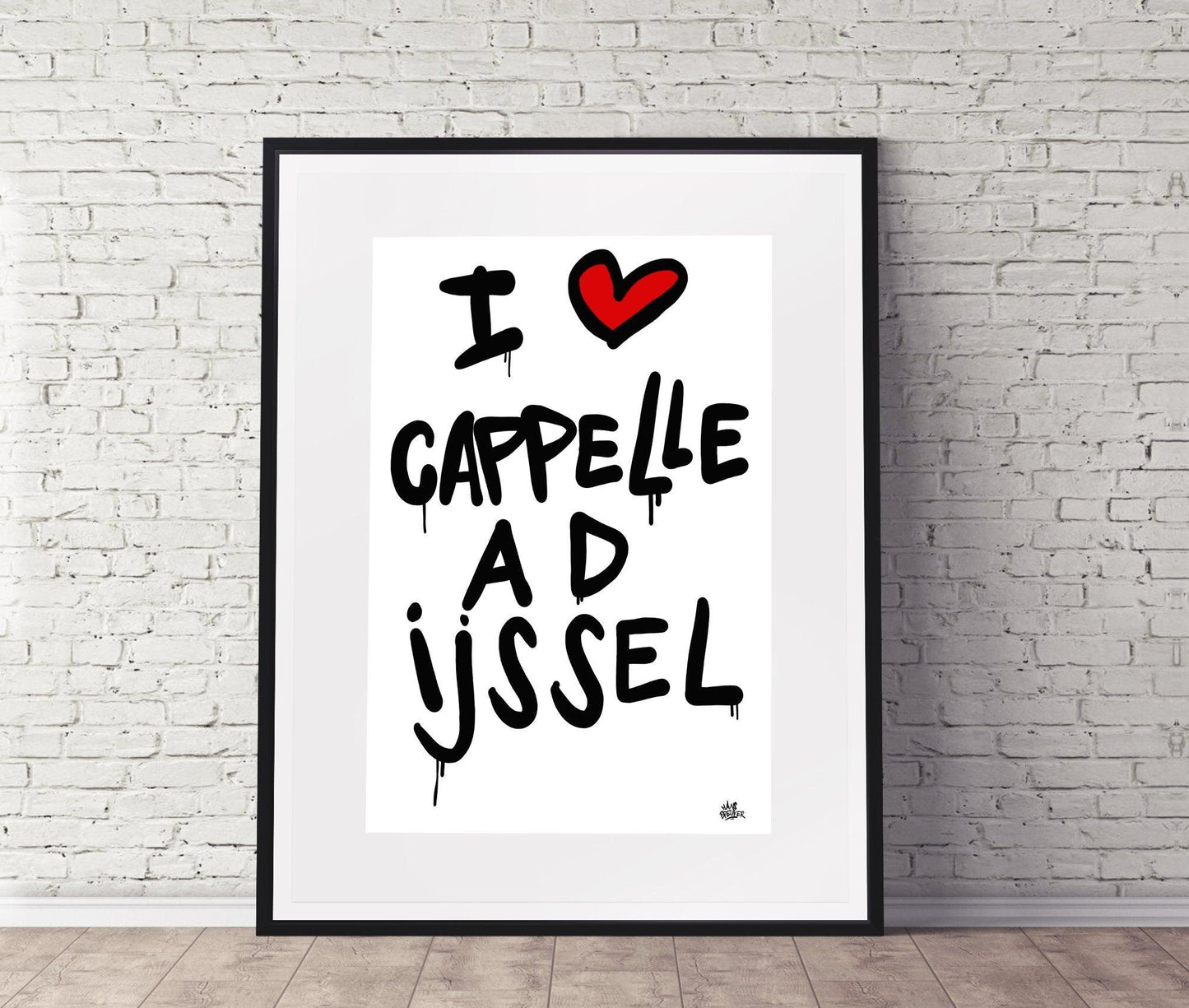 Poster Capelle aan den Ijssel - Hans Breuker