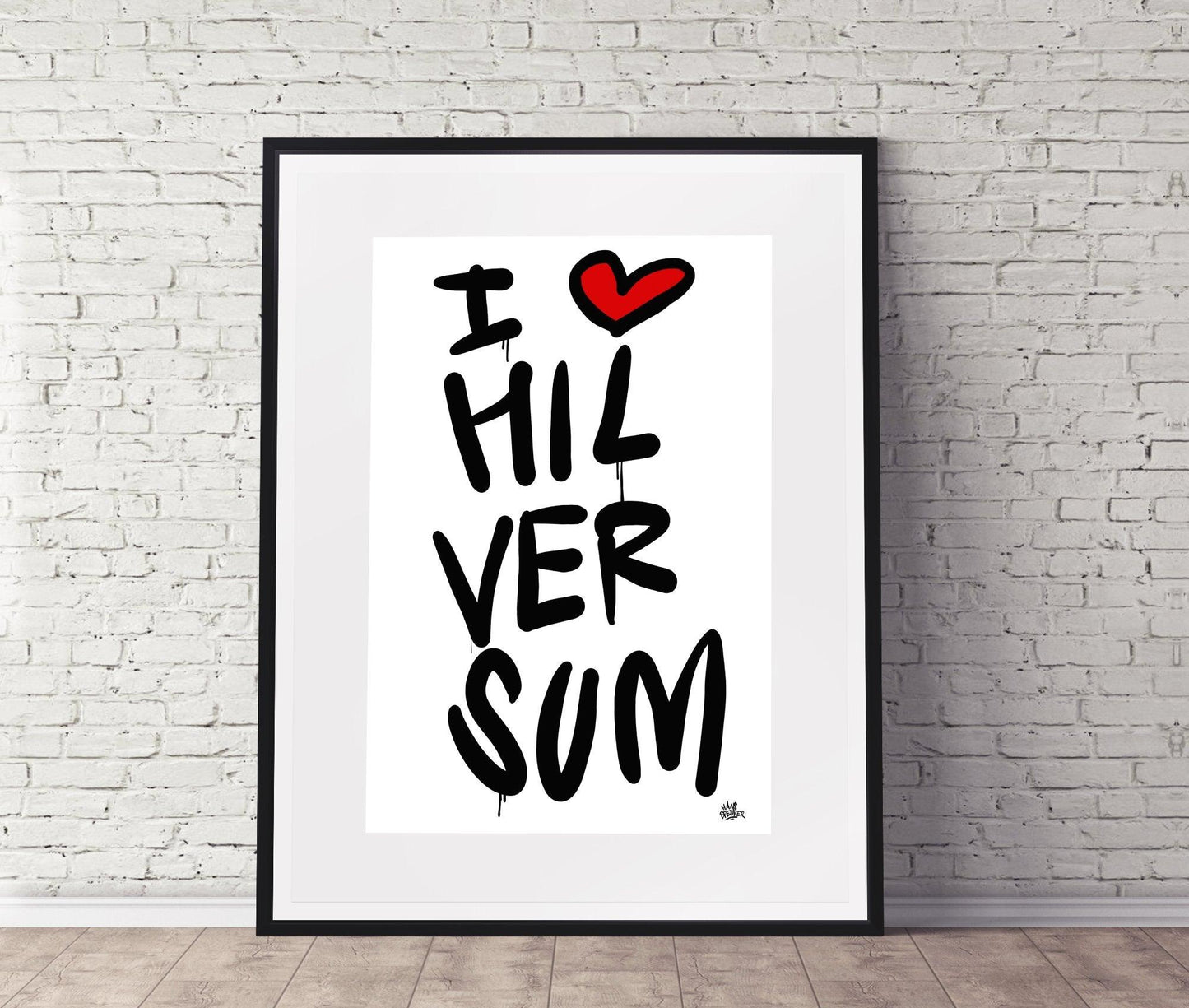 Poster Hilversum - Hans Breuker