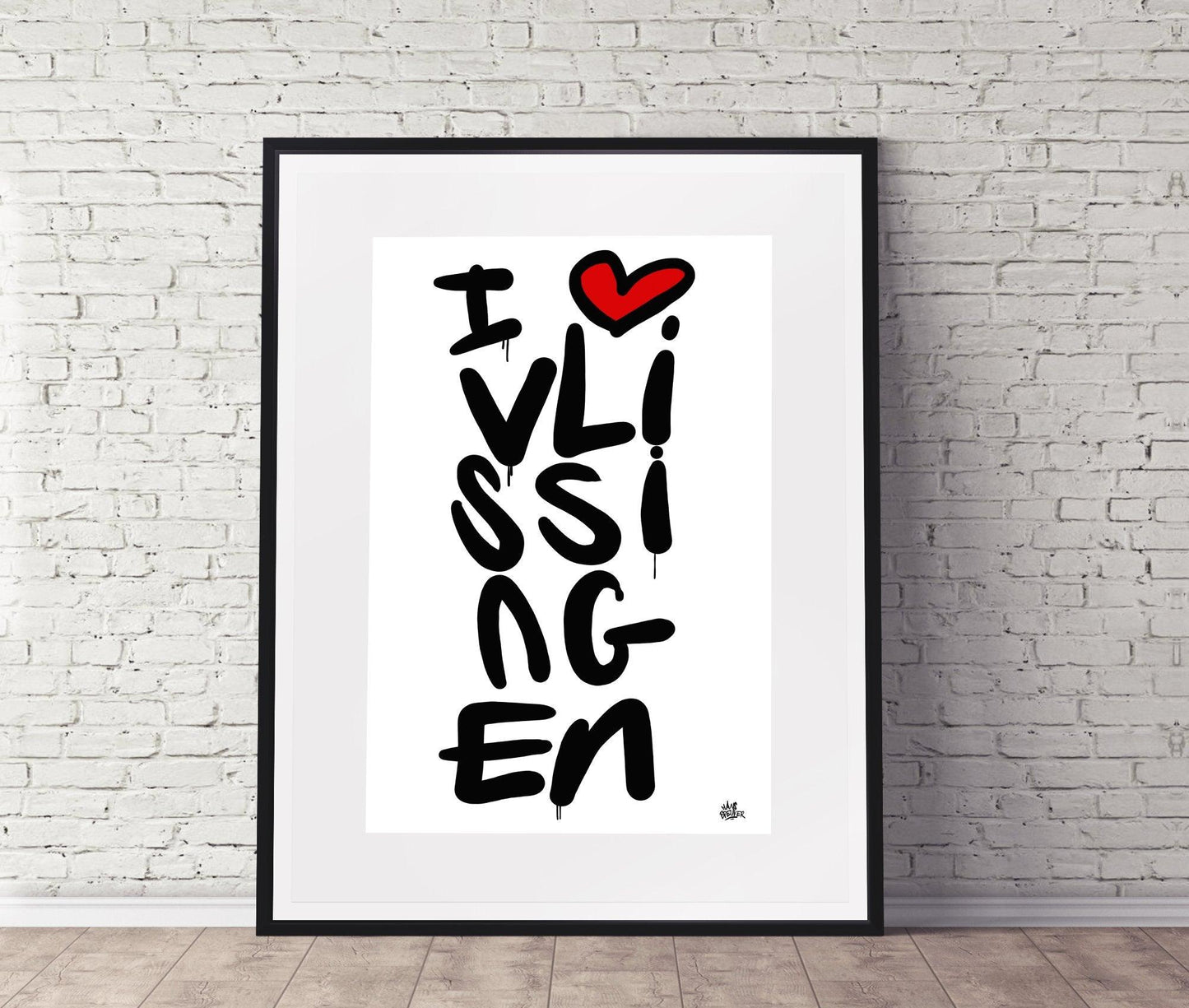 Poster Vlissingen - Hans Breuker