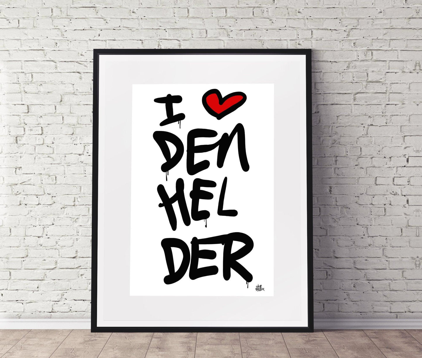 Poster Den Helder - Hans Breuker