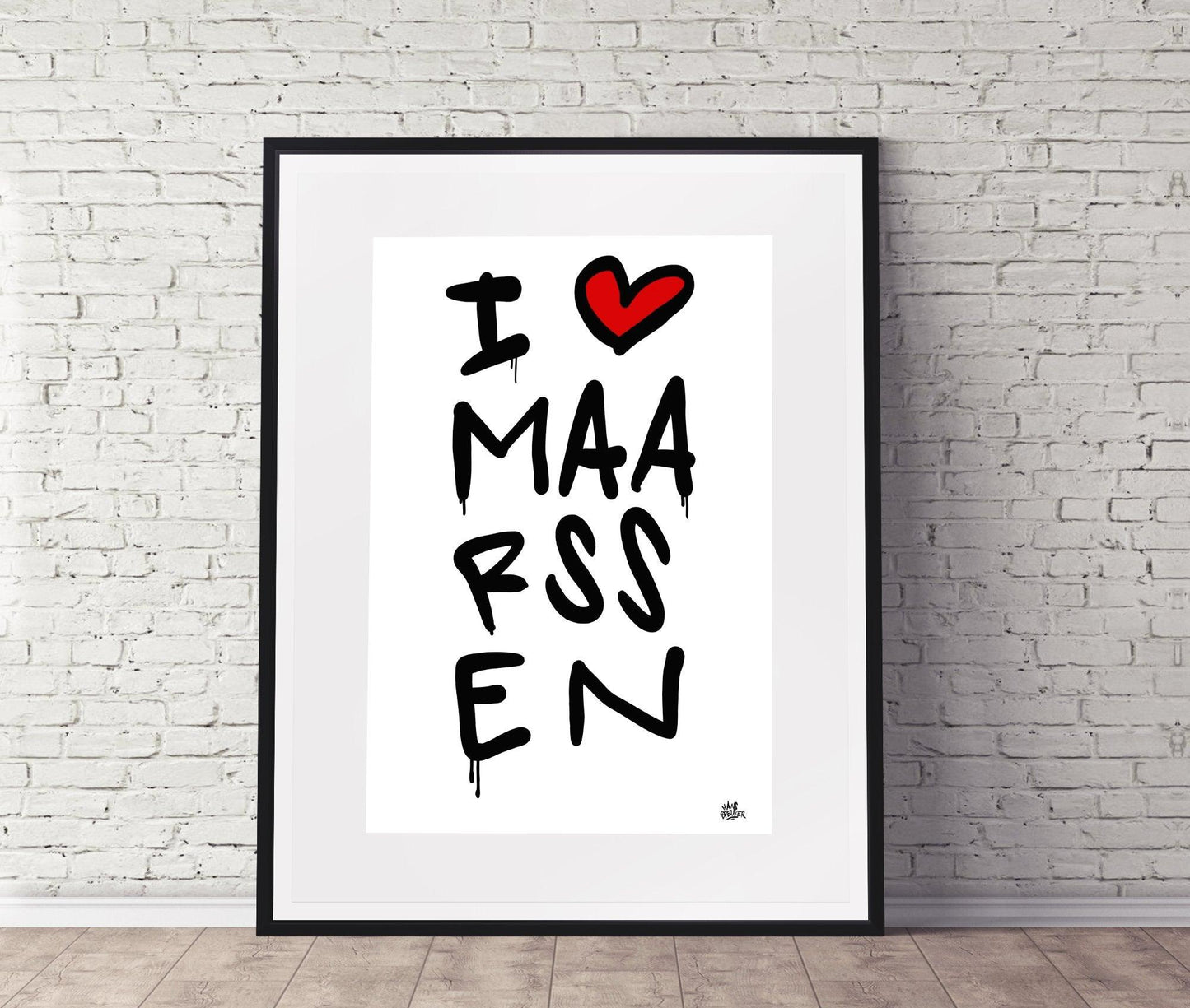 Poster Maarssen - Hans Breuker