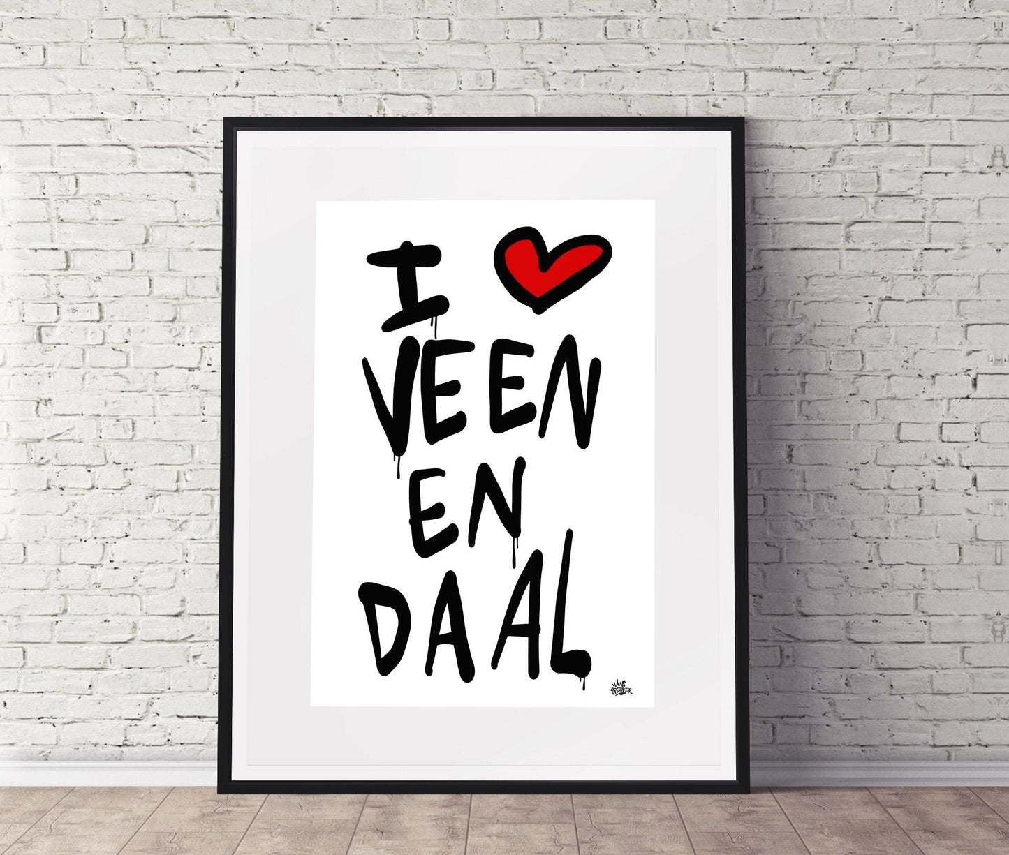 Poster Veenendaal - Hans Breuker