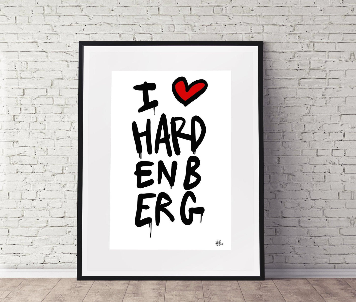 Poster Hardenberg - Hans Breuker