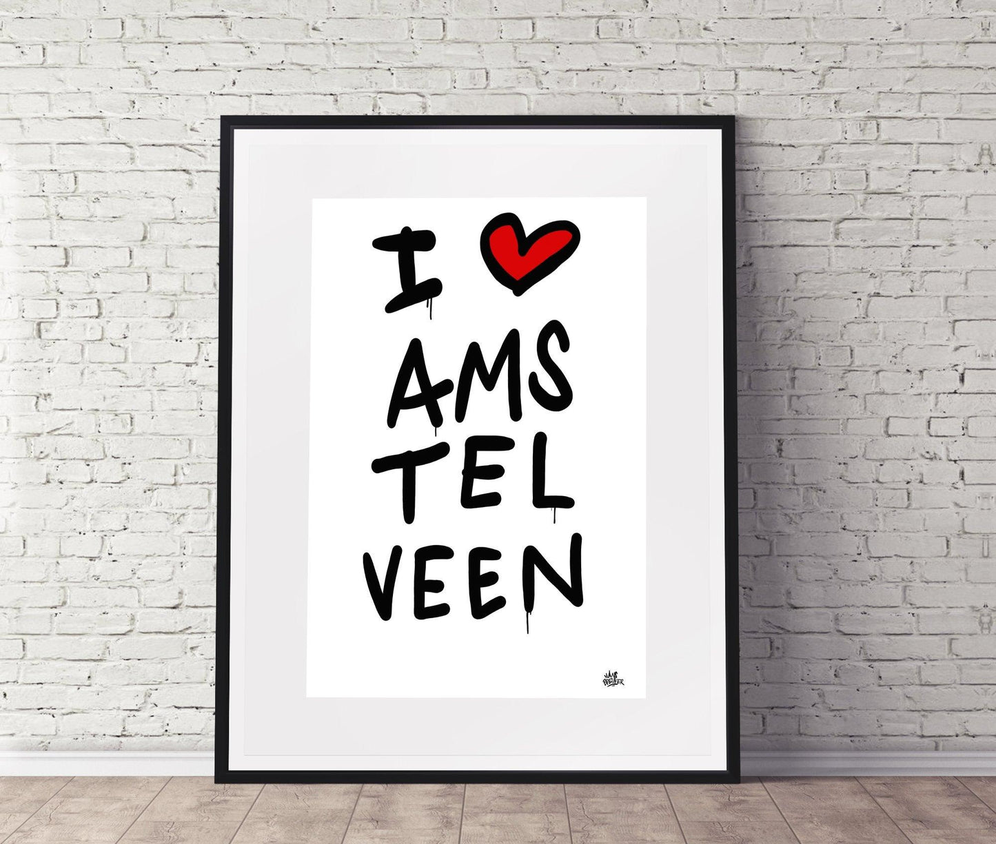 Poster Amstelveen - Hans Breuker