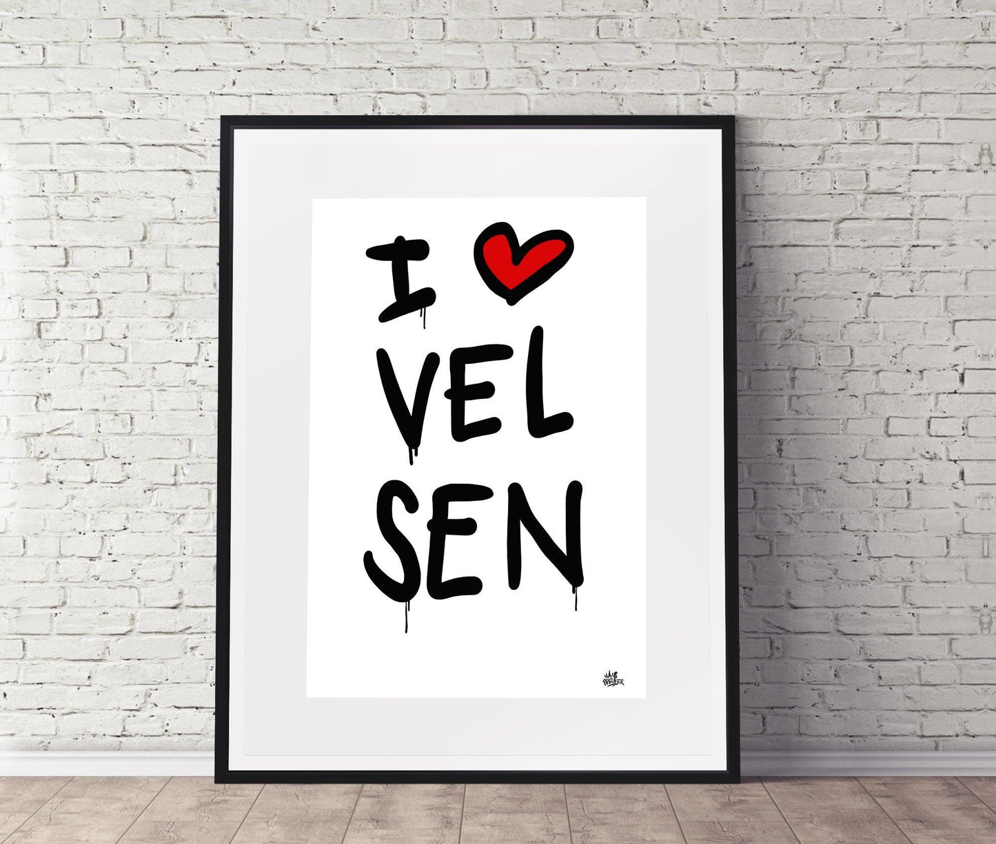 Poster Velsen - Hans Breuker