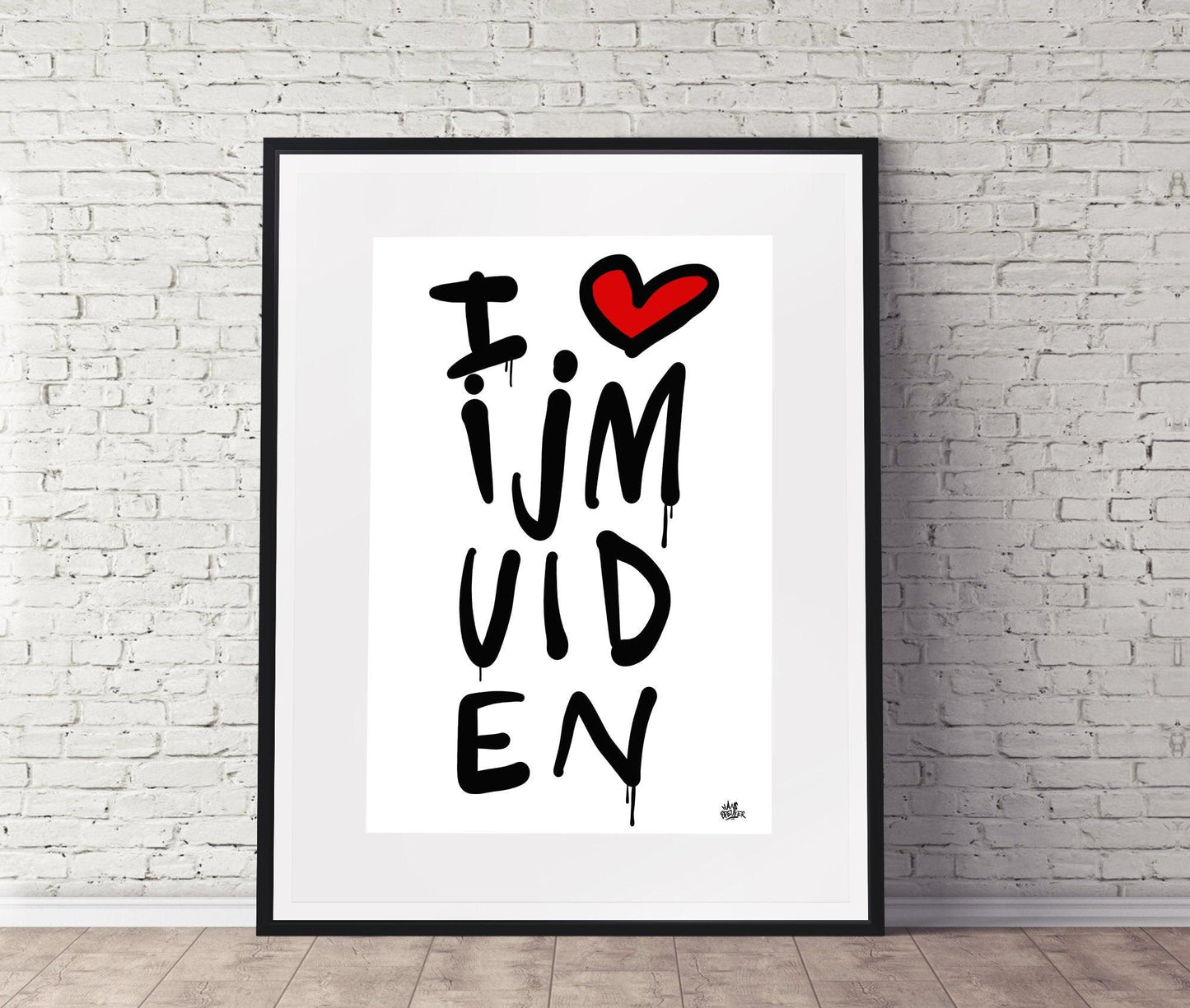 Poster Ijmuiden - Hans Breuker