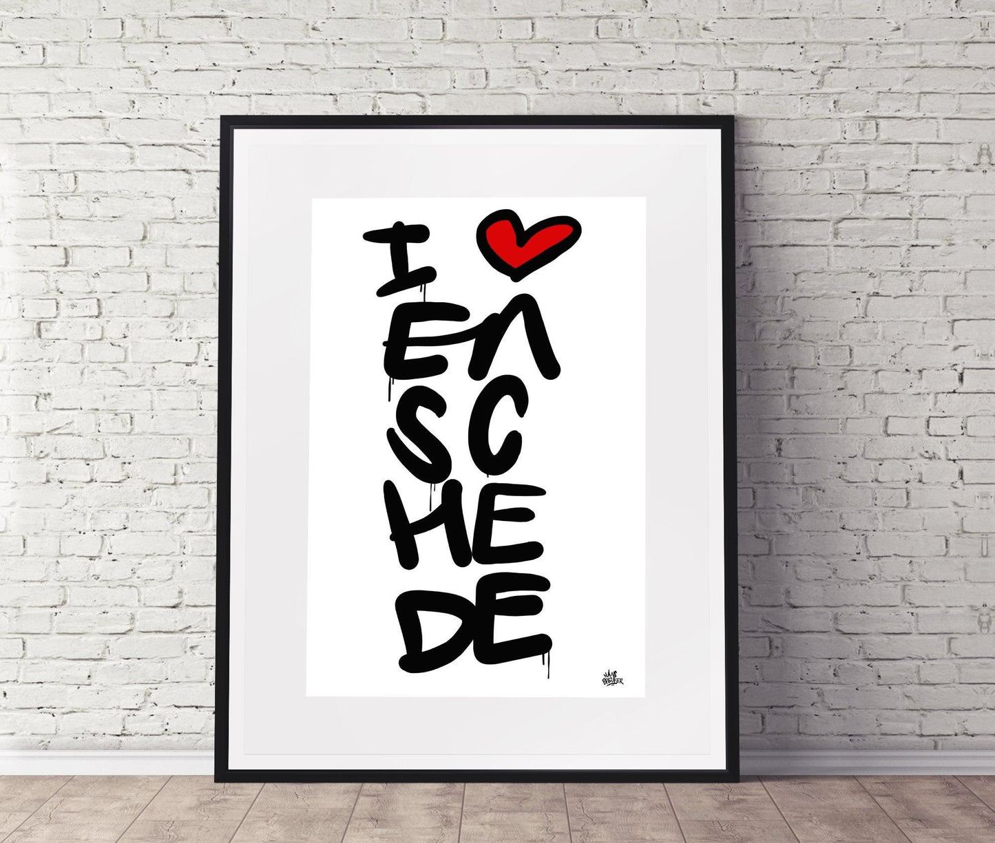 Poster Enschede - Hans Breuker