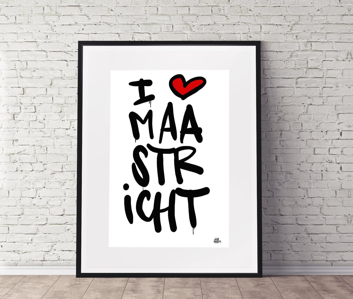 Poster Maastricht - Hans Breuker