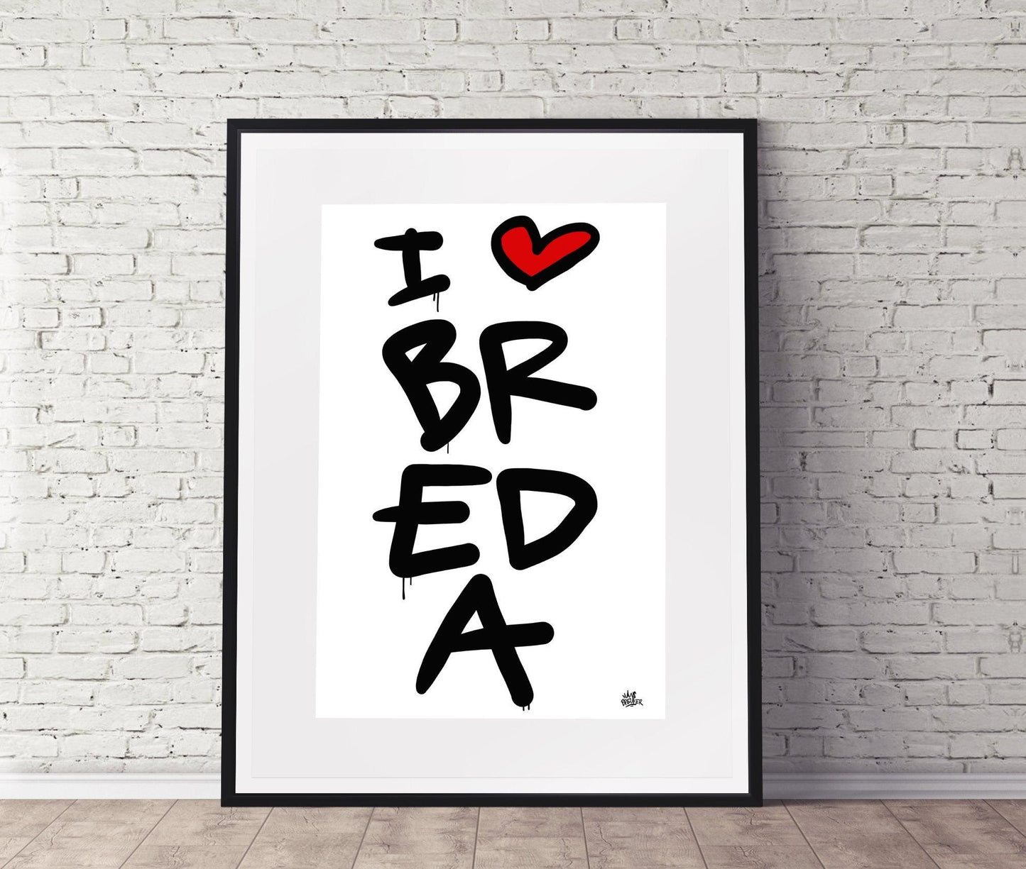 Poster Breda - Hans Breuker