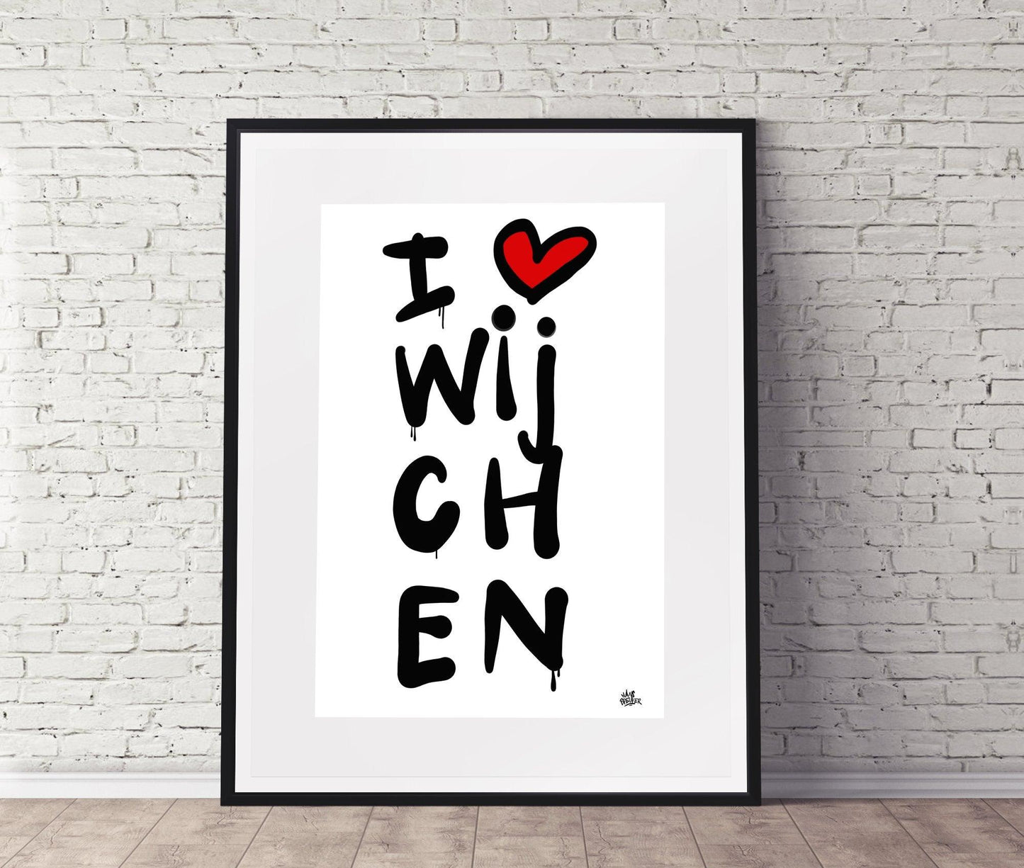 Poster Wijchen - Hans Breuker