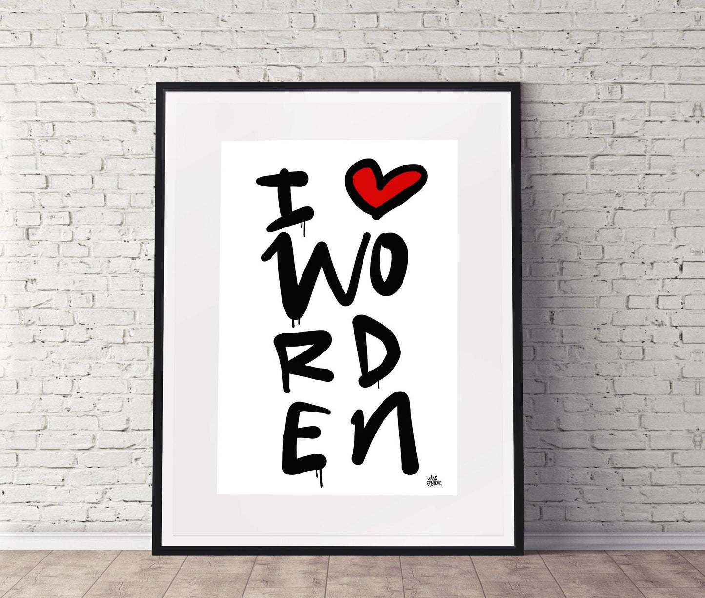 Poster Woerden - Hans Breuker