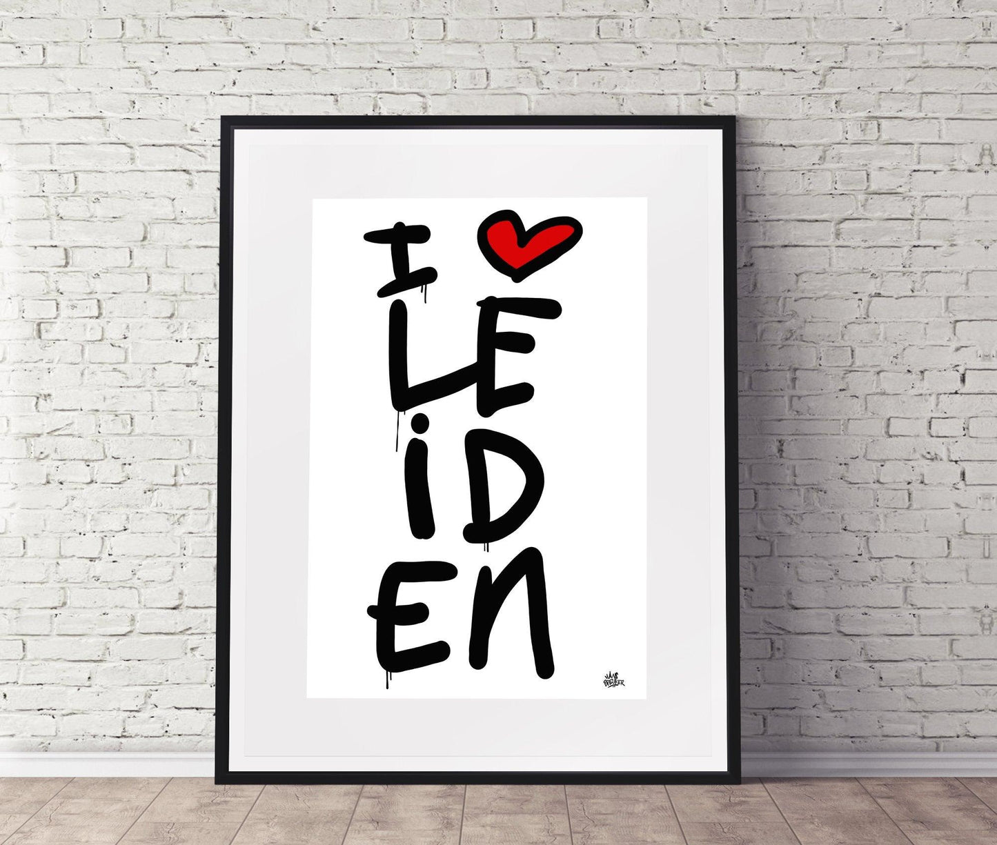 Poster Leiden - Hans Breuker