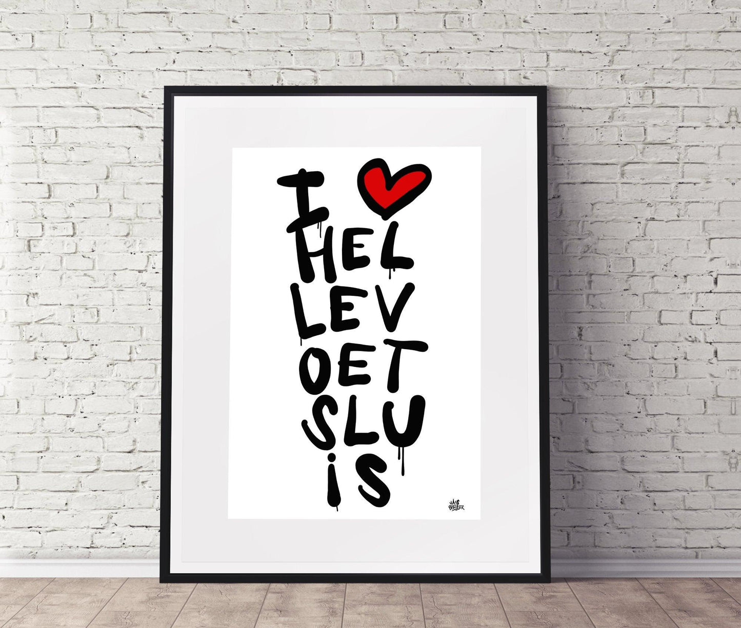 Poster Hellevoetsluis - Hans Breuker