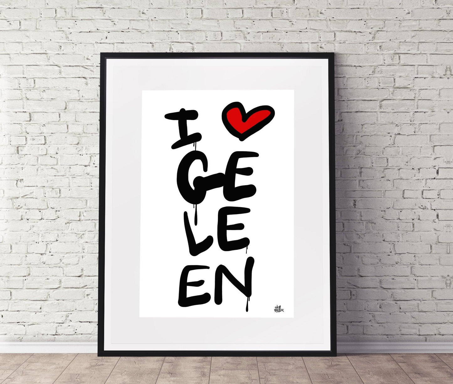 Poster Geleen - Hans Breuker