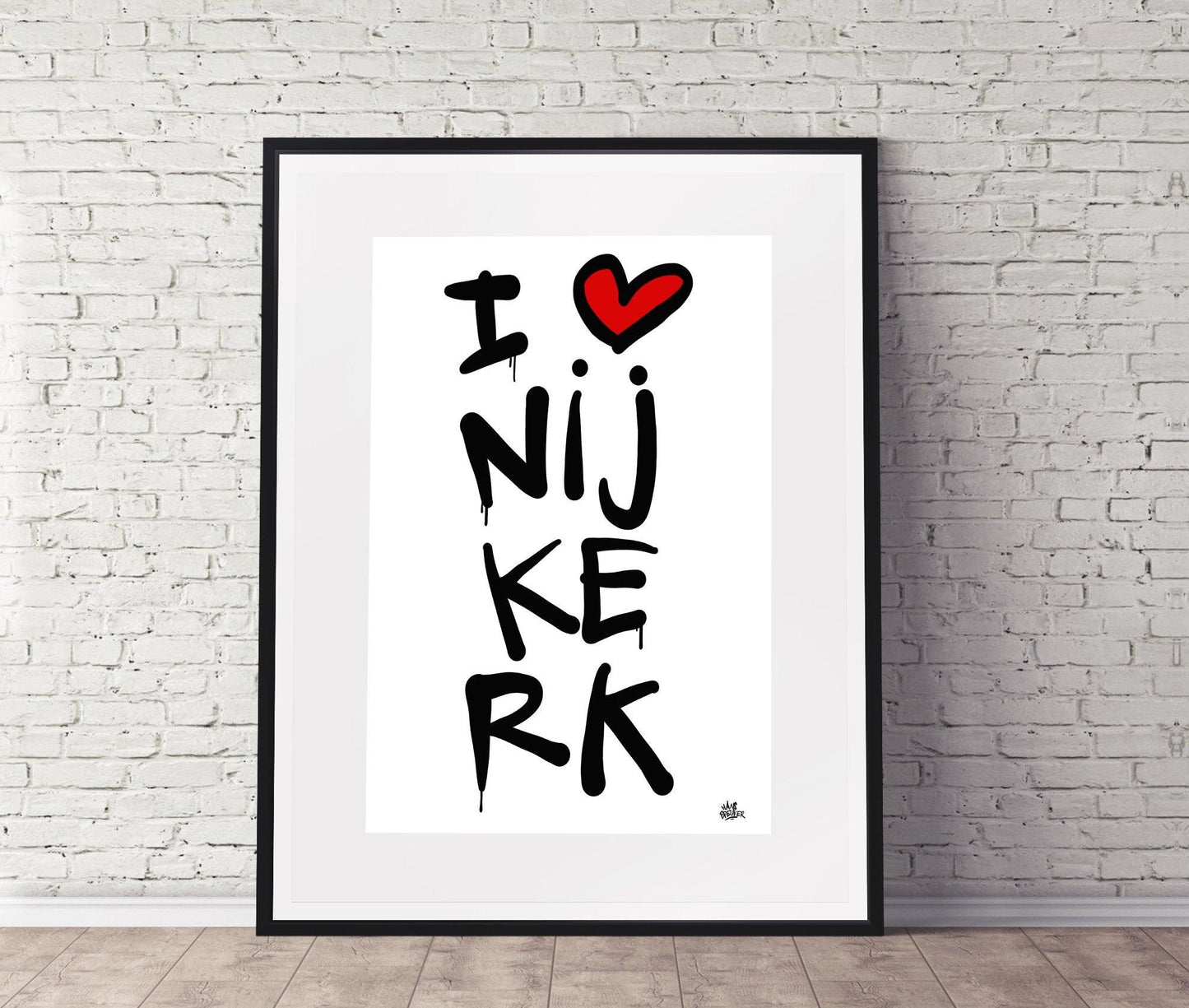 Poster Nijkerk - Hans Breuker