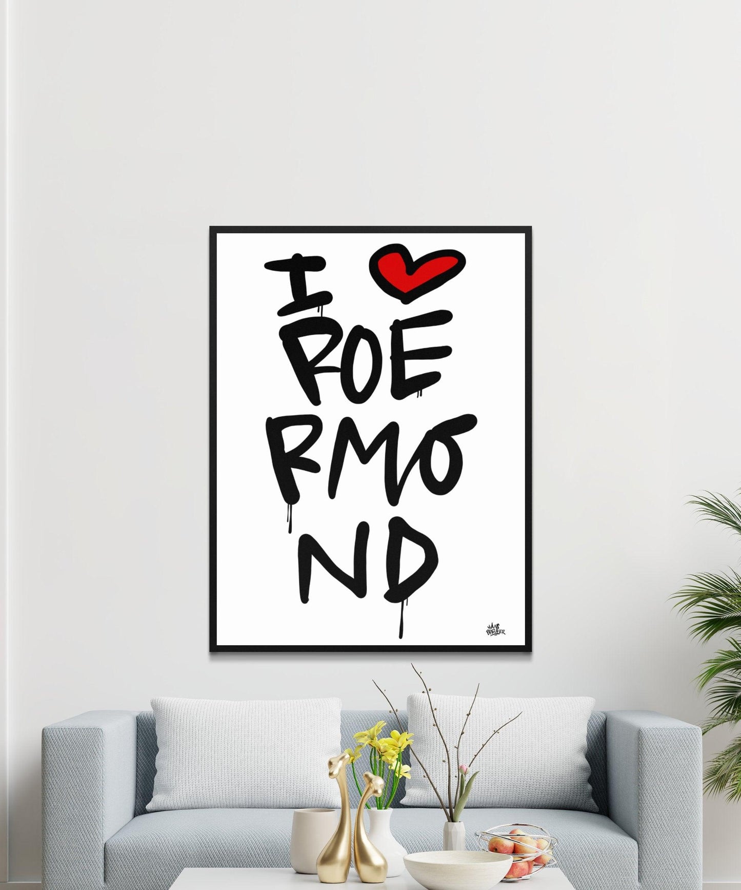 Poster Roermond - Hans Breuker