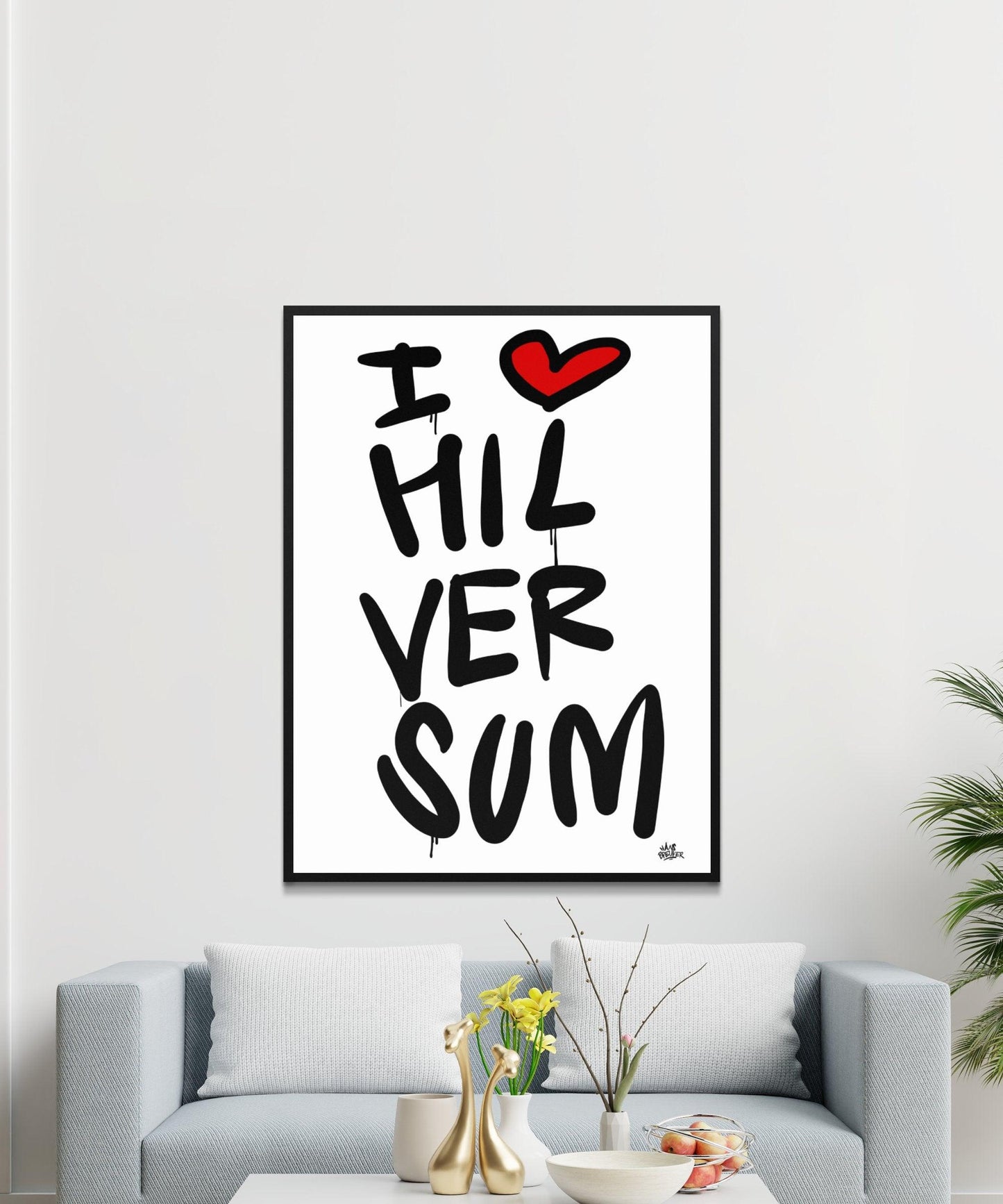 Poster Hilversum - Hans Breuker