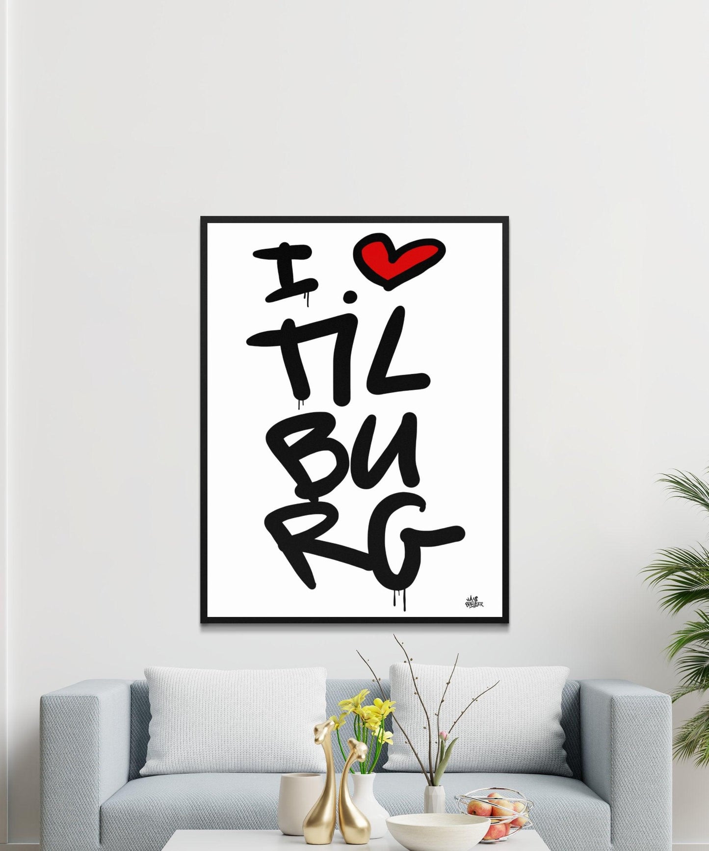 Poster Tilburg - Hans Breuker