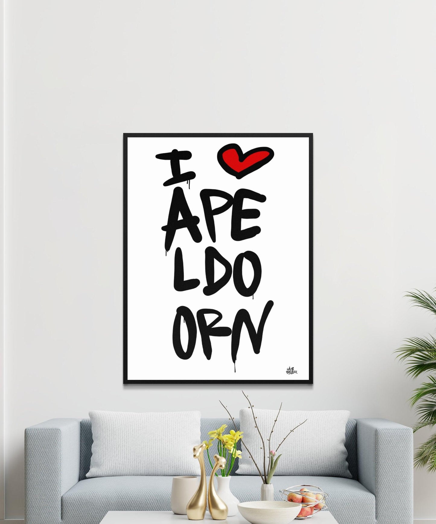 Poster Apeldoorn - Hans Breuker