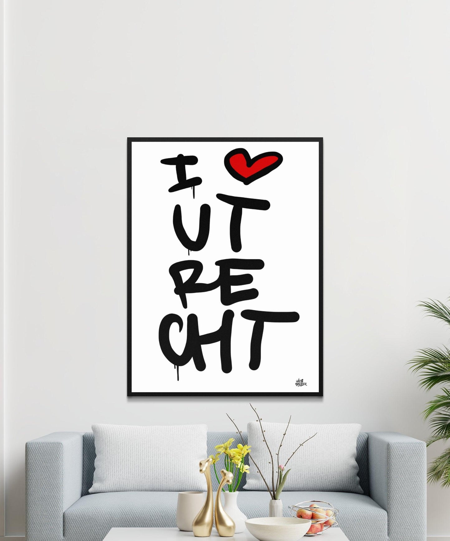 Poster Utrecht - Hans Breuker
