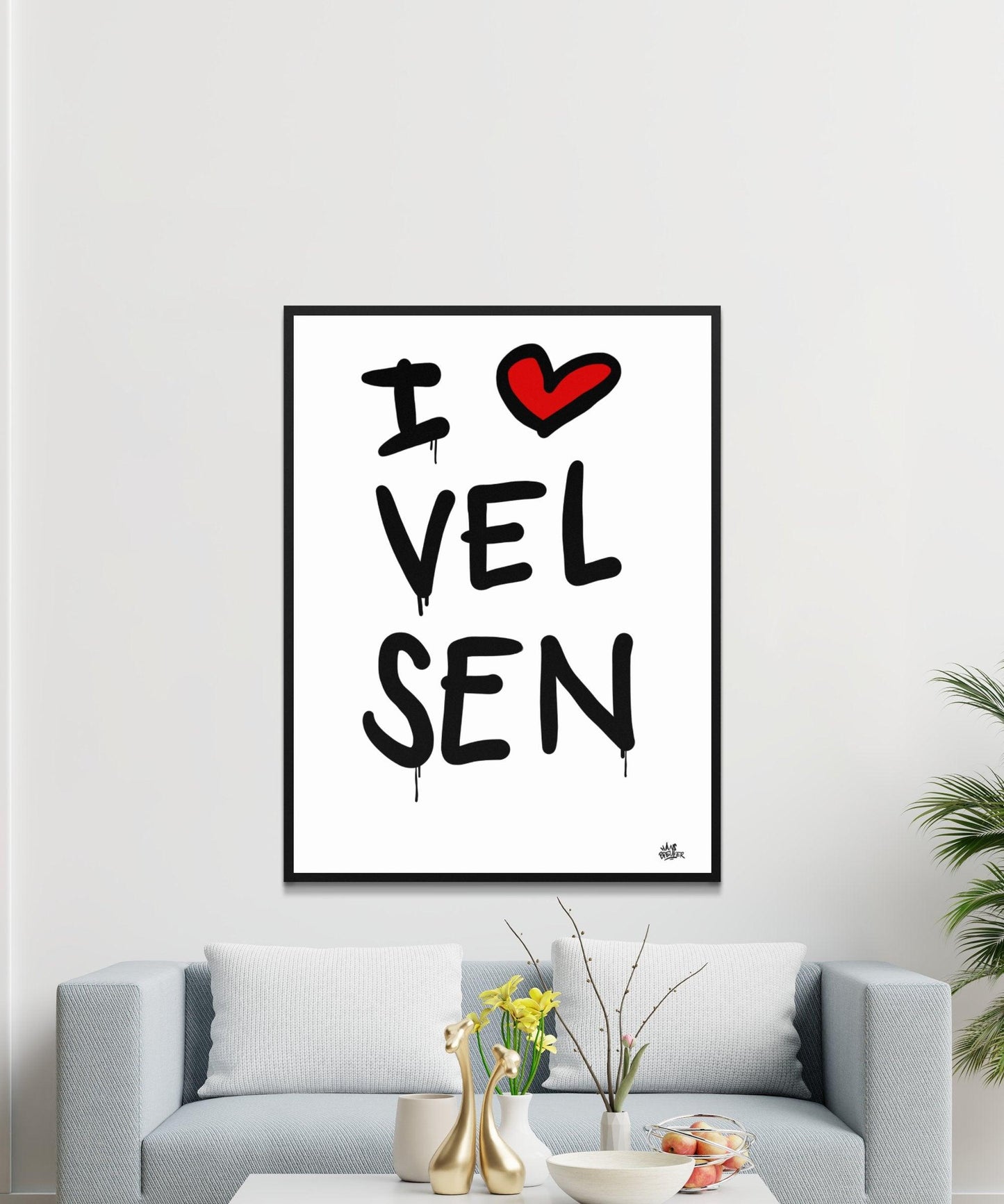 Poster Velsen - Hans Breuker
