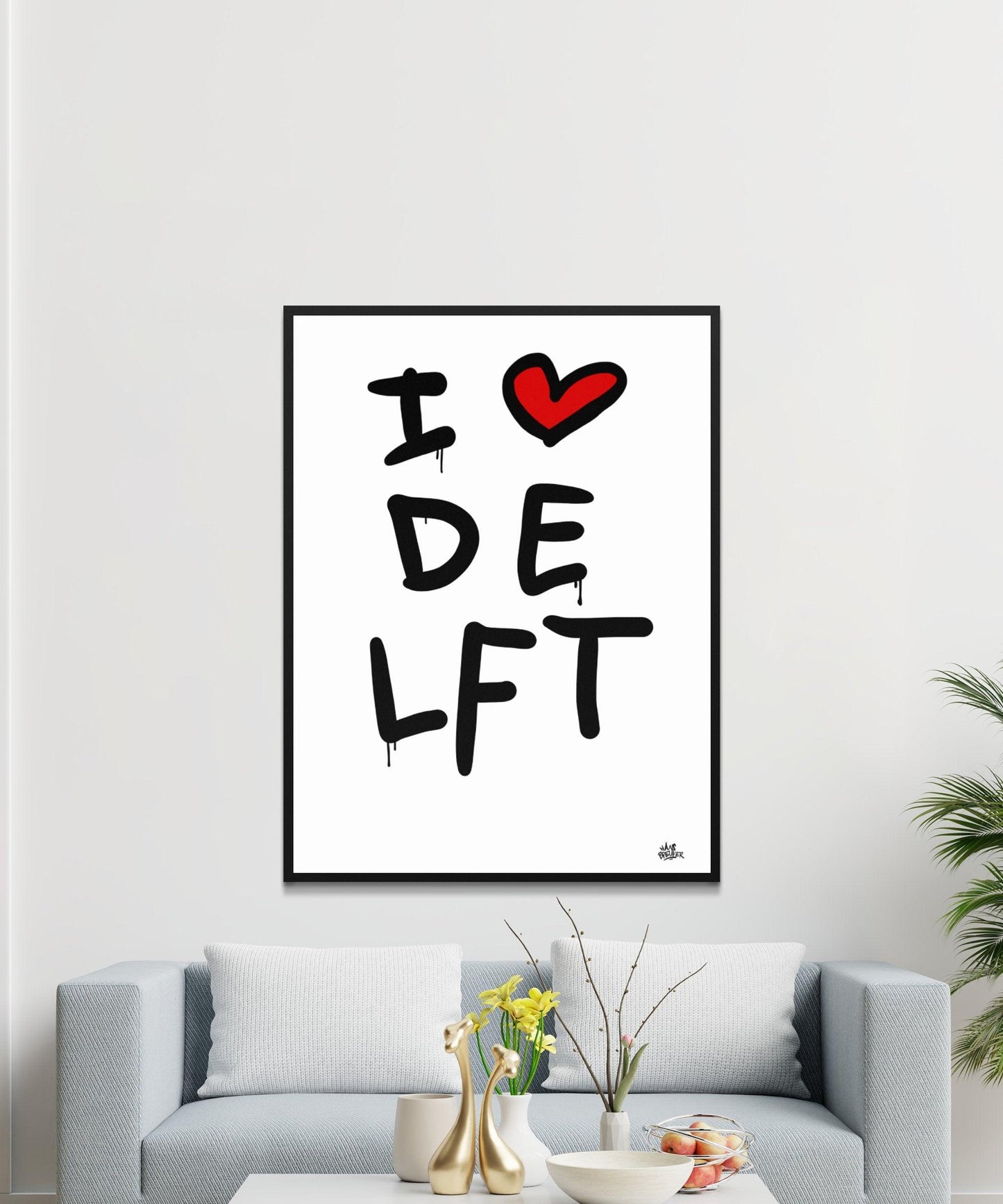 Poster Delft - Hans Breuker