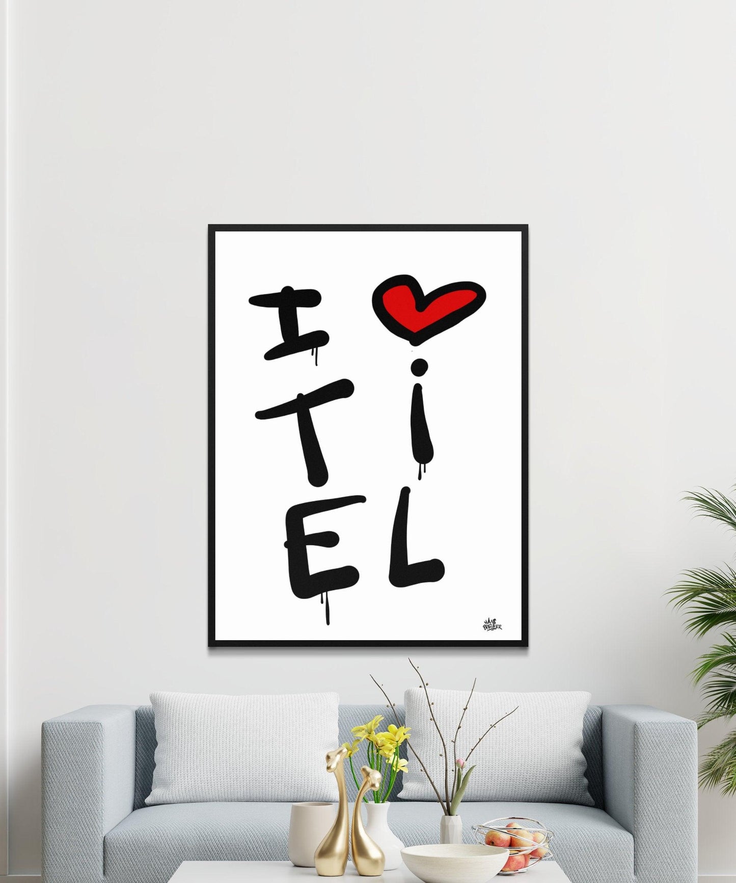 Poster Tiel - Hans Breuker